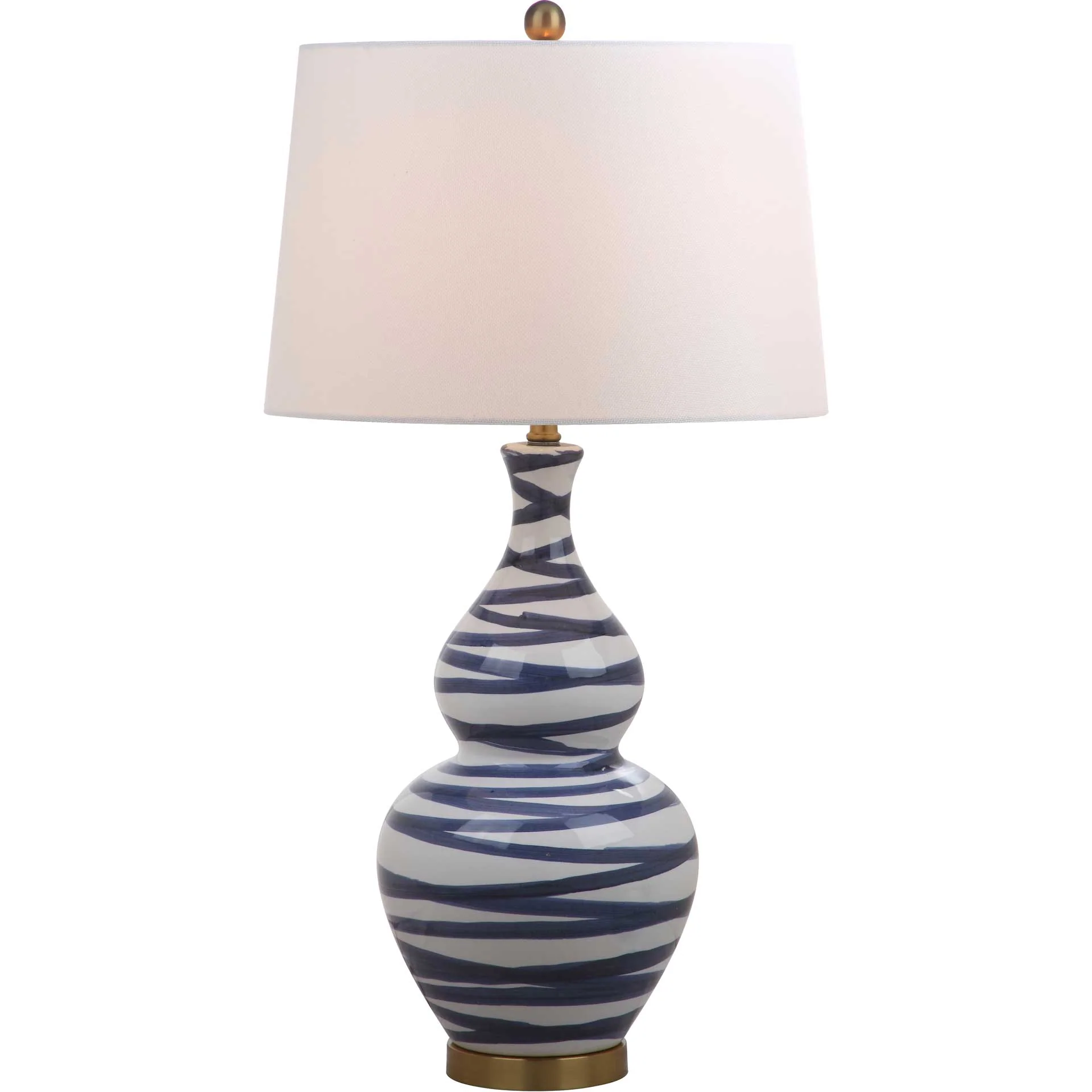 Aveline Table Lamp White/Blue - Image 2