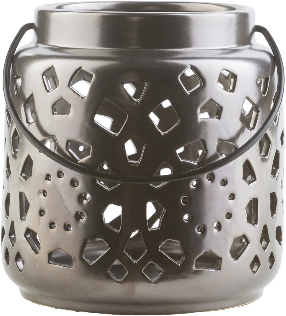 Avery Ceramic Lantern Black - Image 3