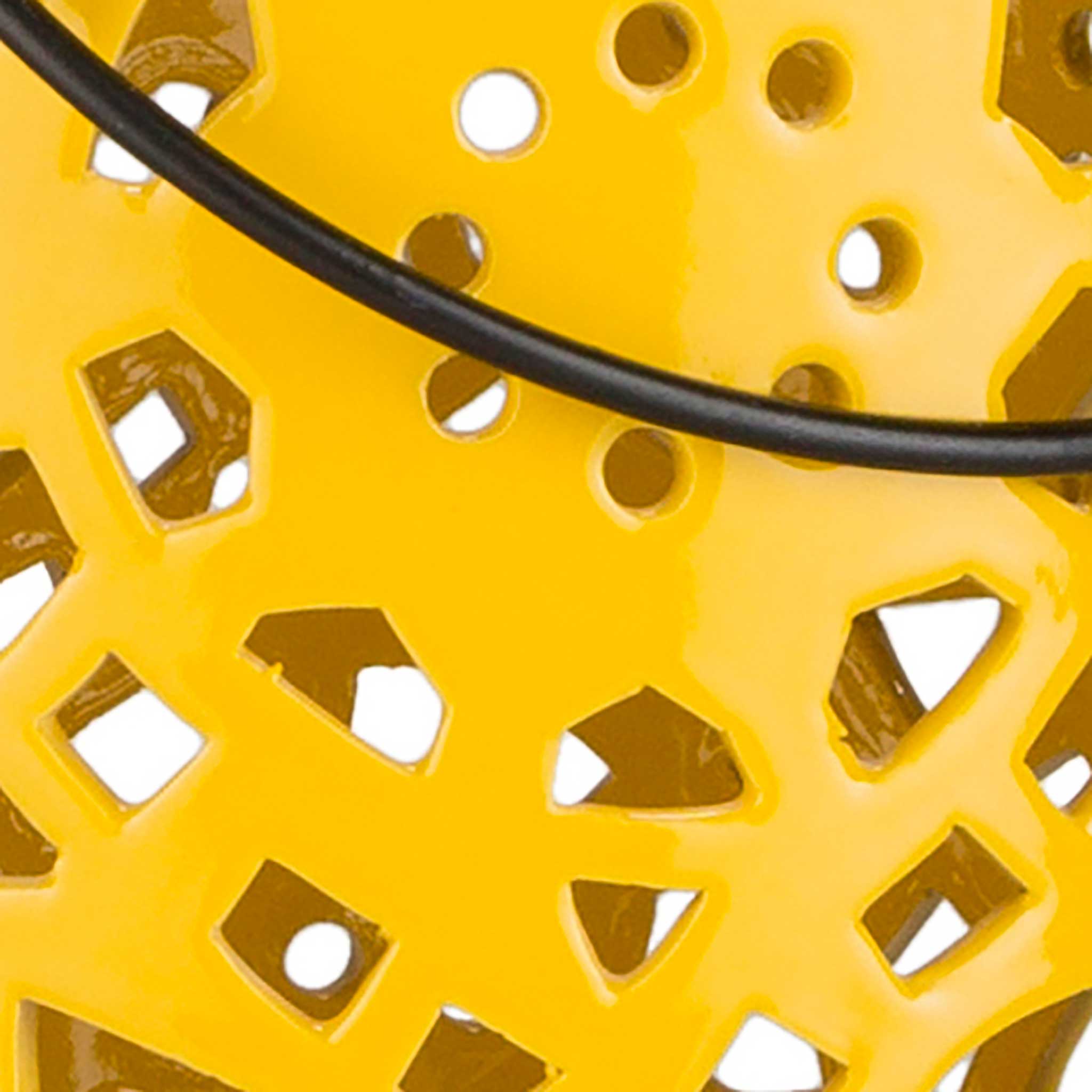 Avery Ceramic Lantern Mustard - Image 4