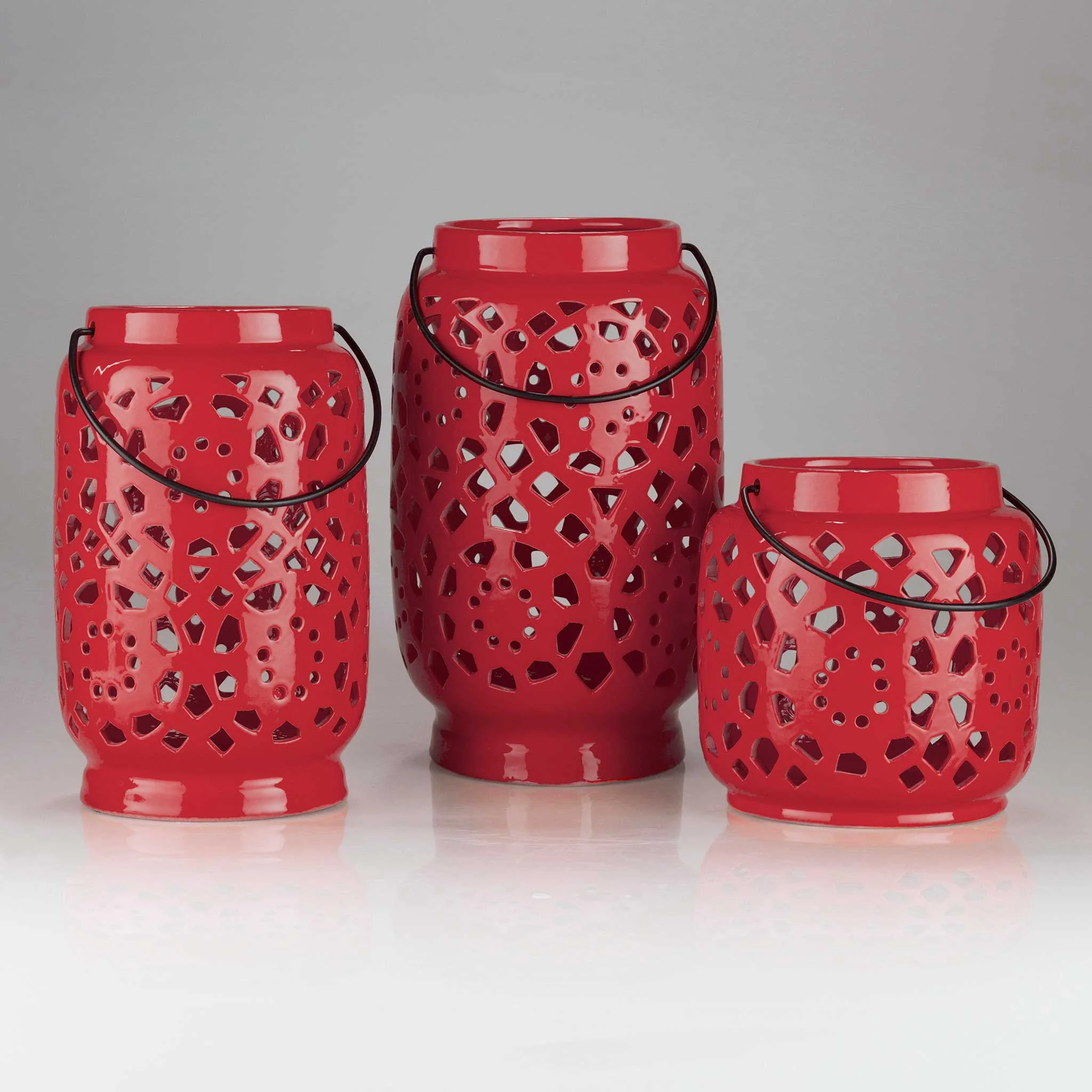 Avery Ceramic Lantern Terracotta - Image 6