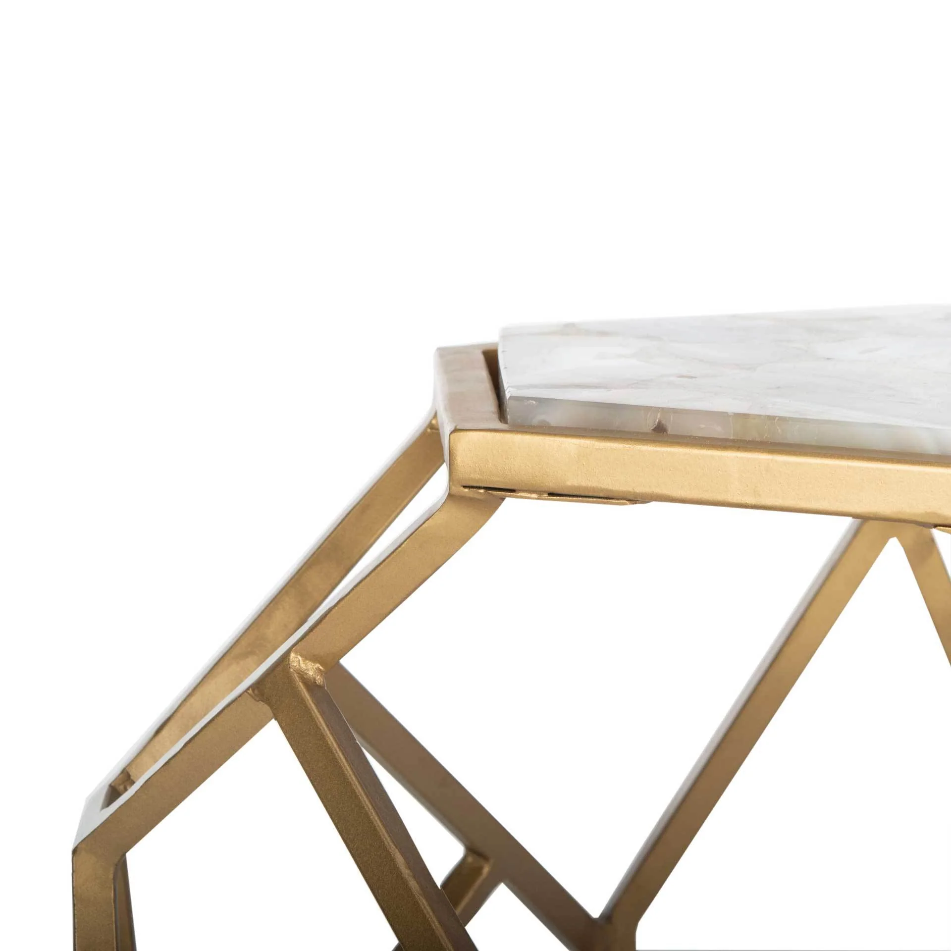 Aviana Geometric Accent Table - Image 3