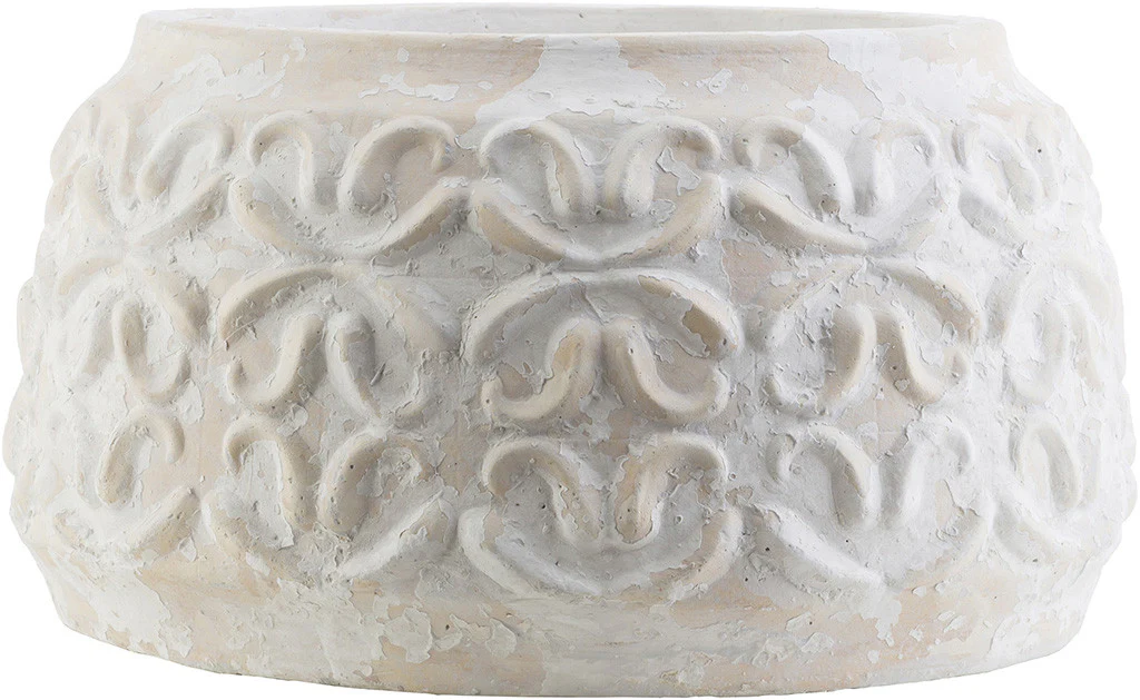 Avonlea Ceramic Pot Ivory - Image 2