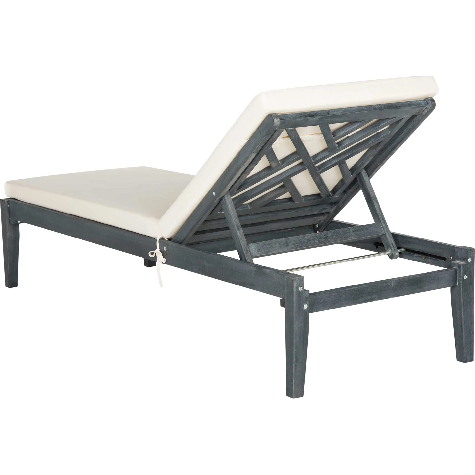 Azahar Acacia Sunlounger Ash Gray/Beige - Image 3