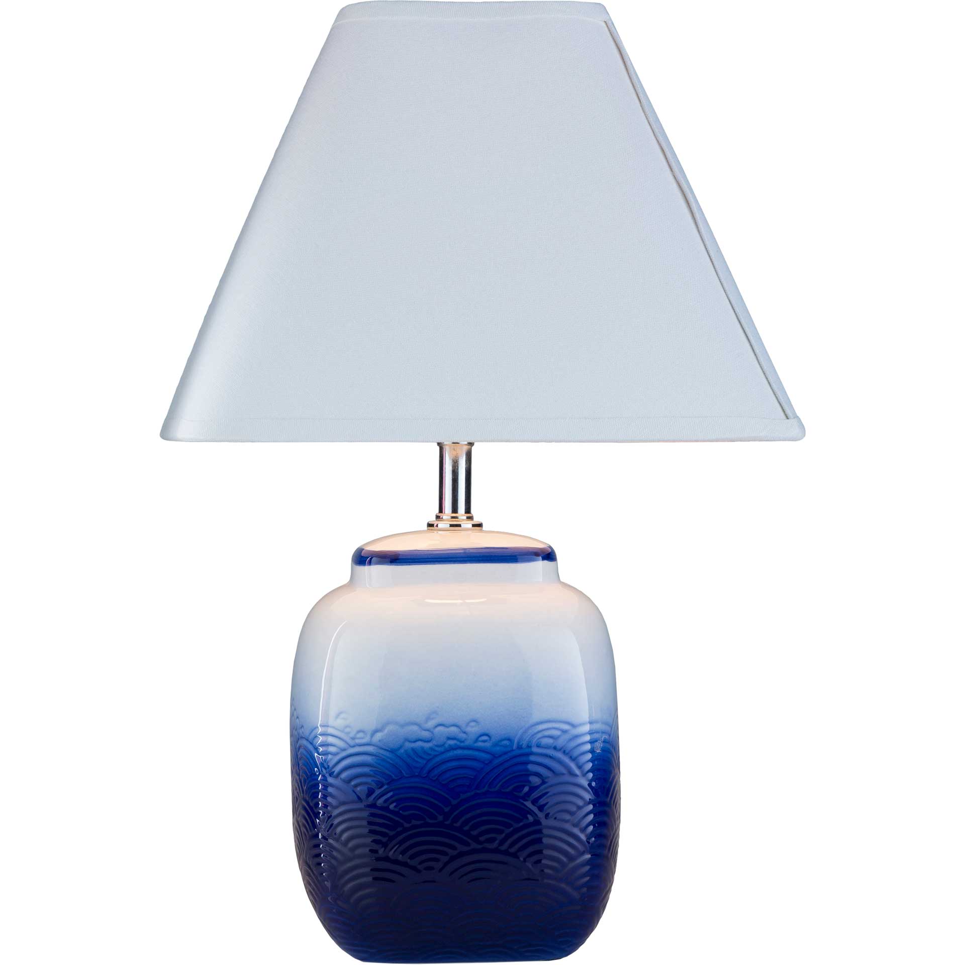 Azalea Table Lamp Navy/White - Image 2