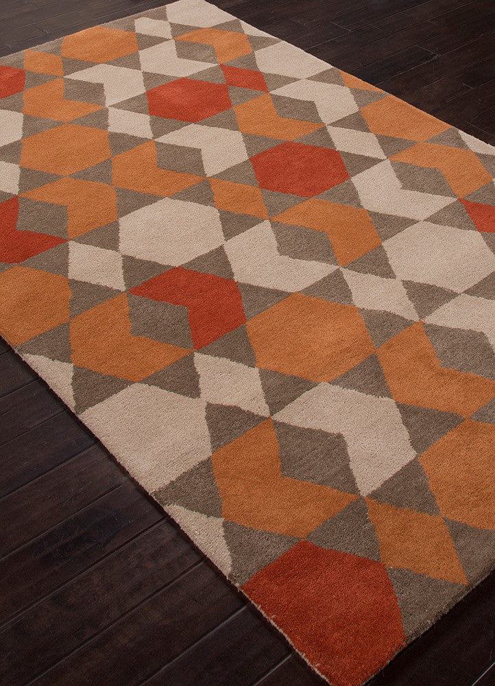 Aztec Axel Cement/Biscuit Area Rug - Image 2