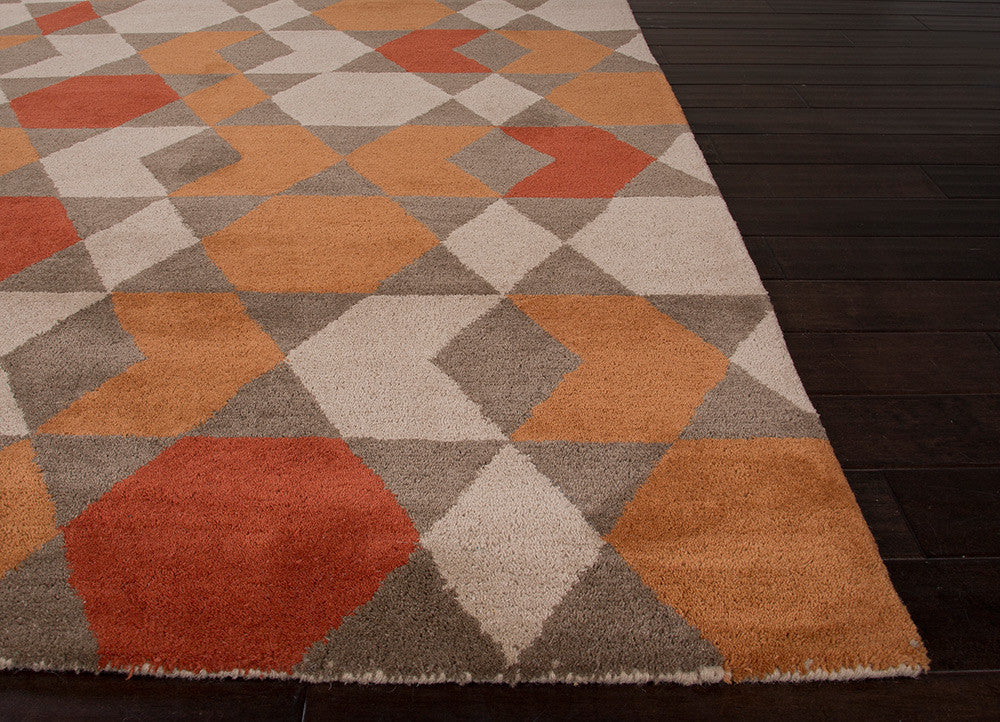 Aztec Axel Cement/Biscuit Area Rug - Image 3