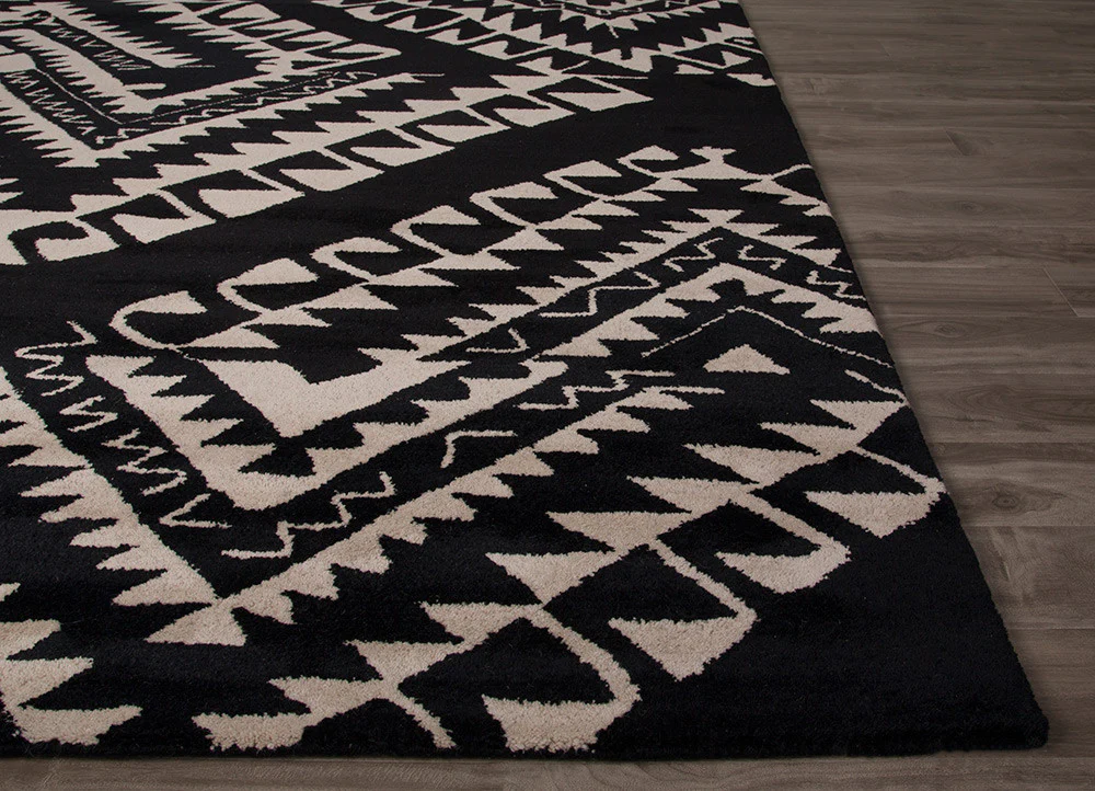 Aztec Zoe Caviar/Birch Area Rug - Image 3