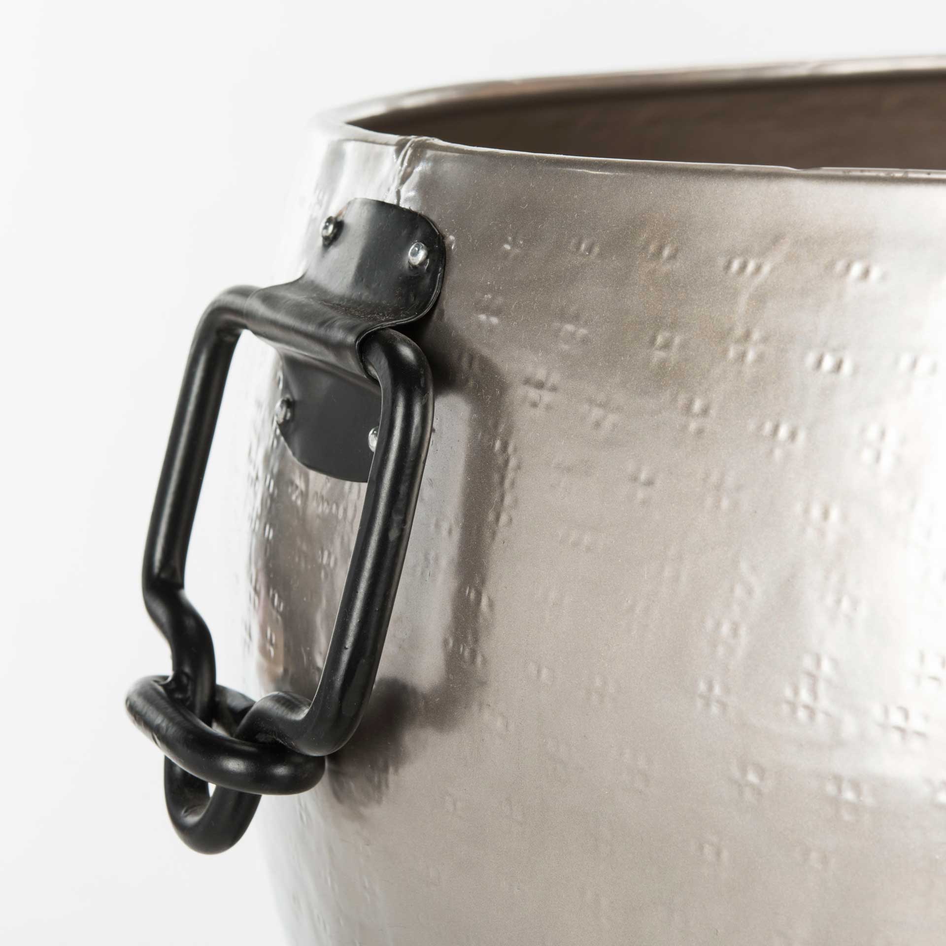 Azuli Beverage Tub With Stand Pewter/Black - Image 3
