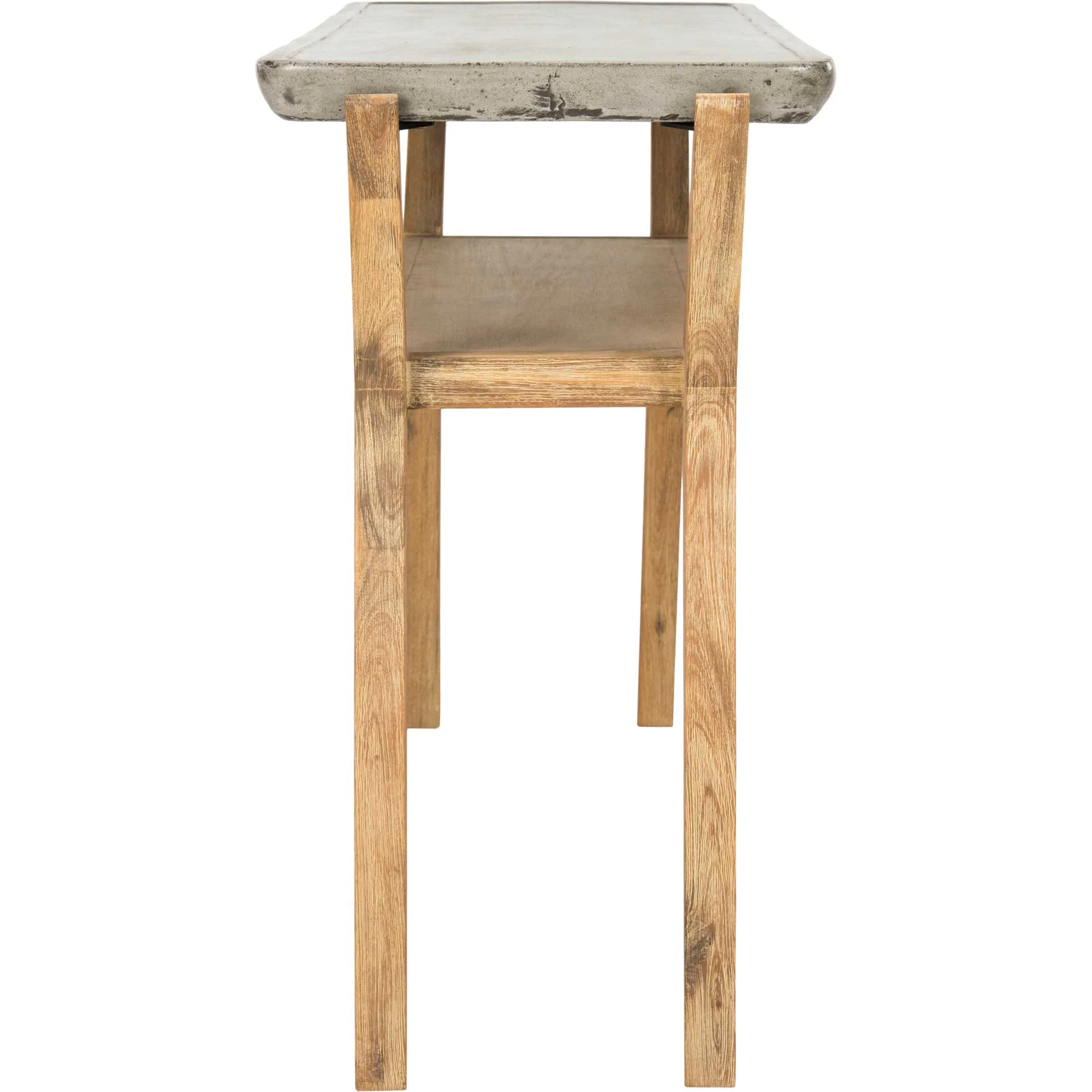 Babylon Modern Concrete Console Table Dark Gray - Image 3