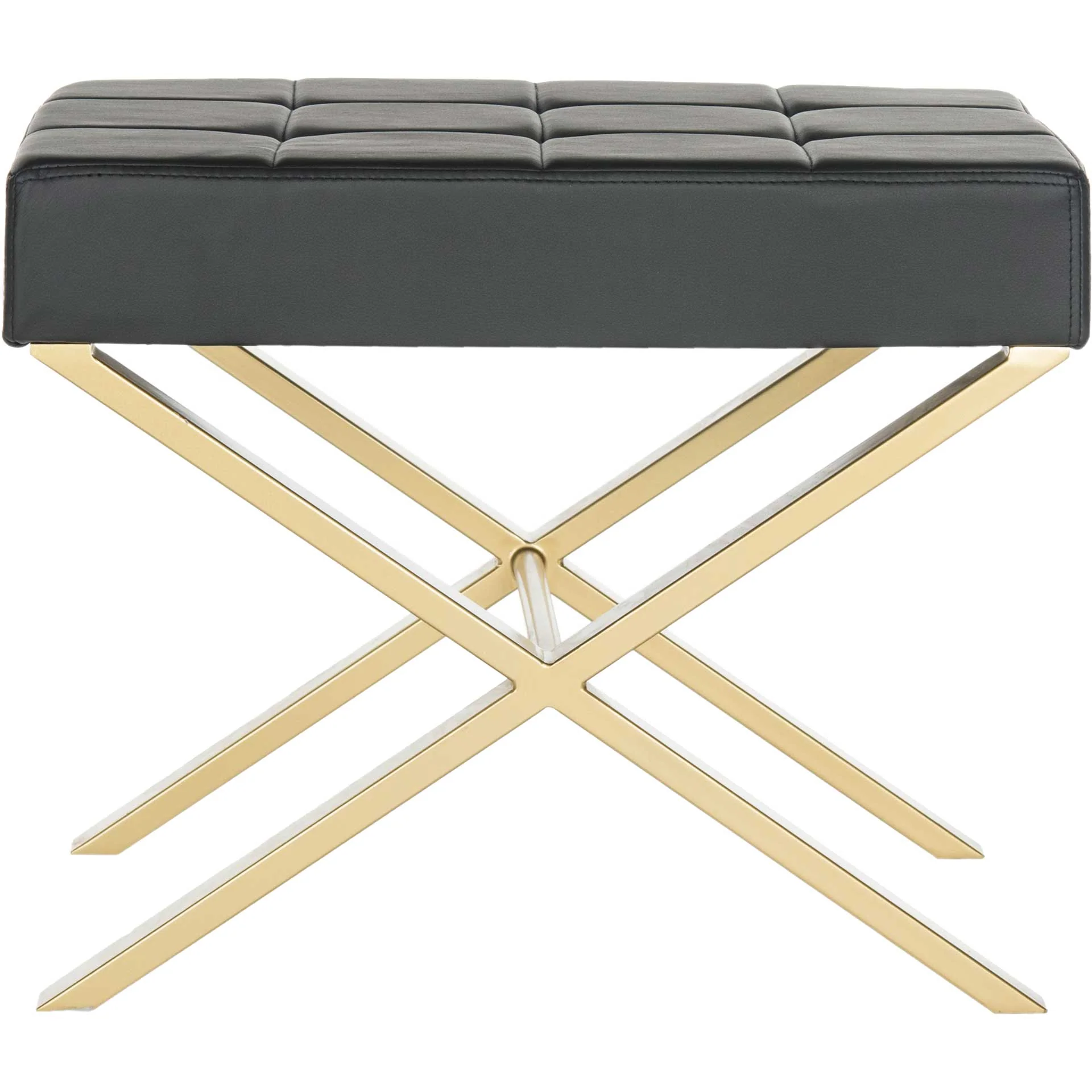 Bach Ottoman Black/Gold - Image 2