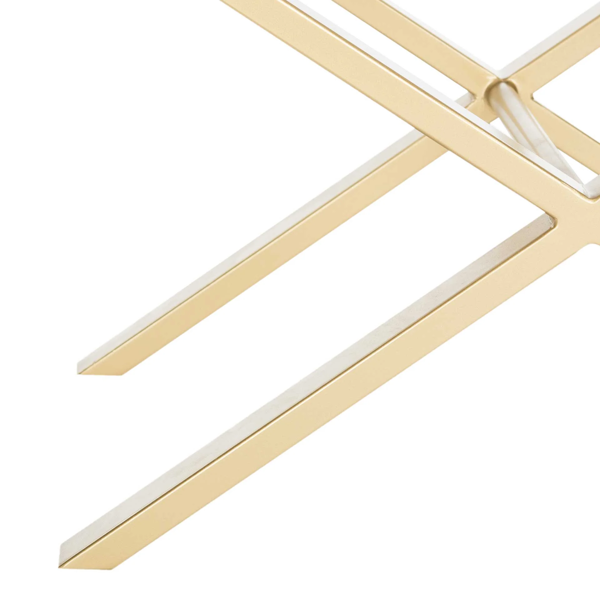 Bach Ottoman White/Gold - Image 4