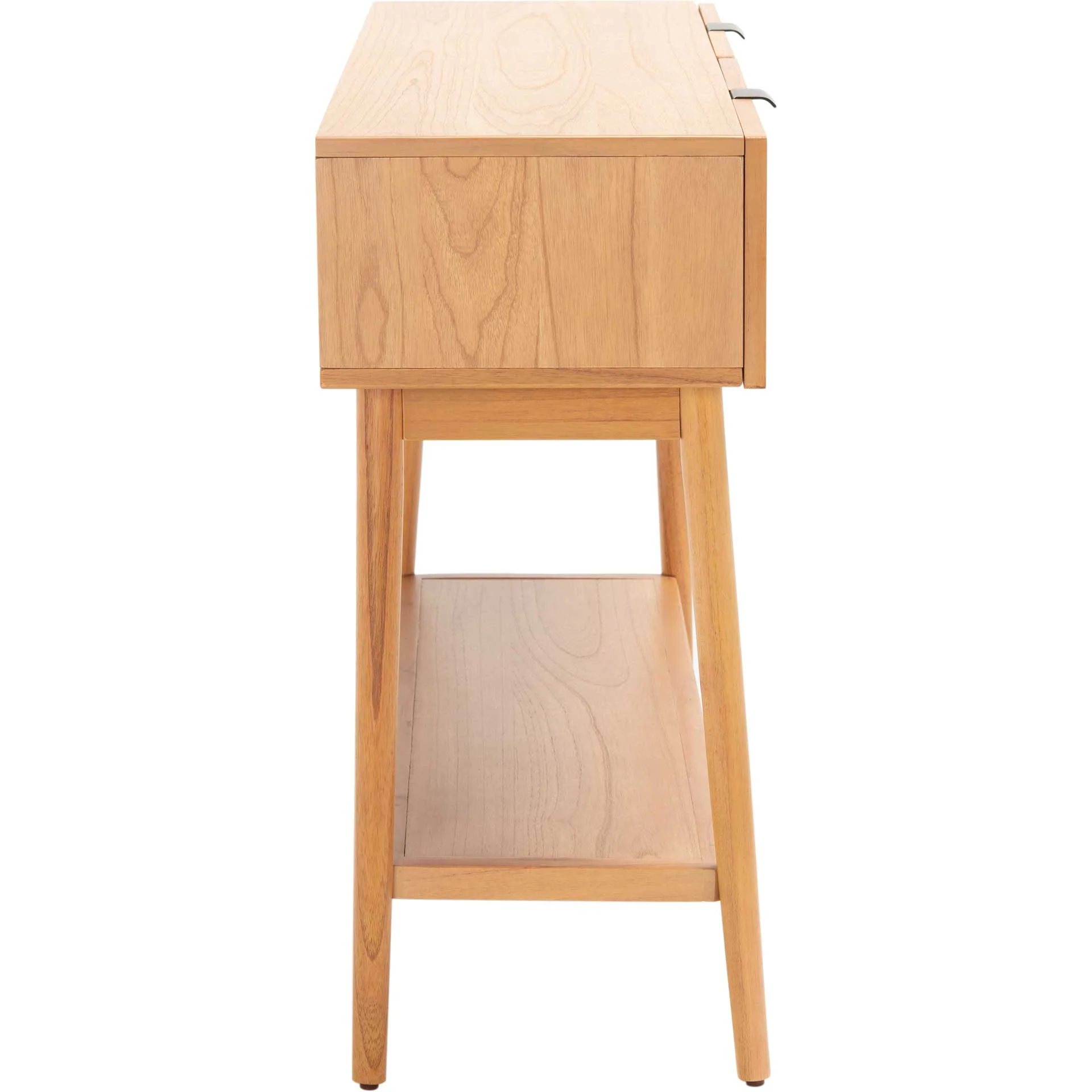 Badgley 2 Drawer Rattan Console Table Natural - Image 2