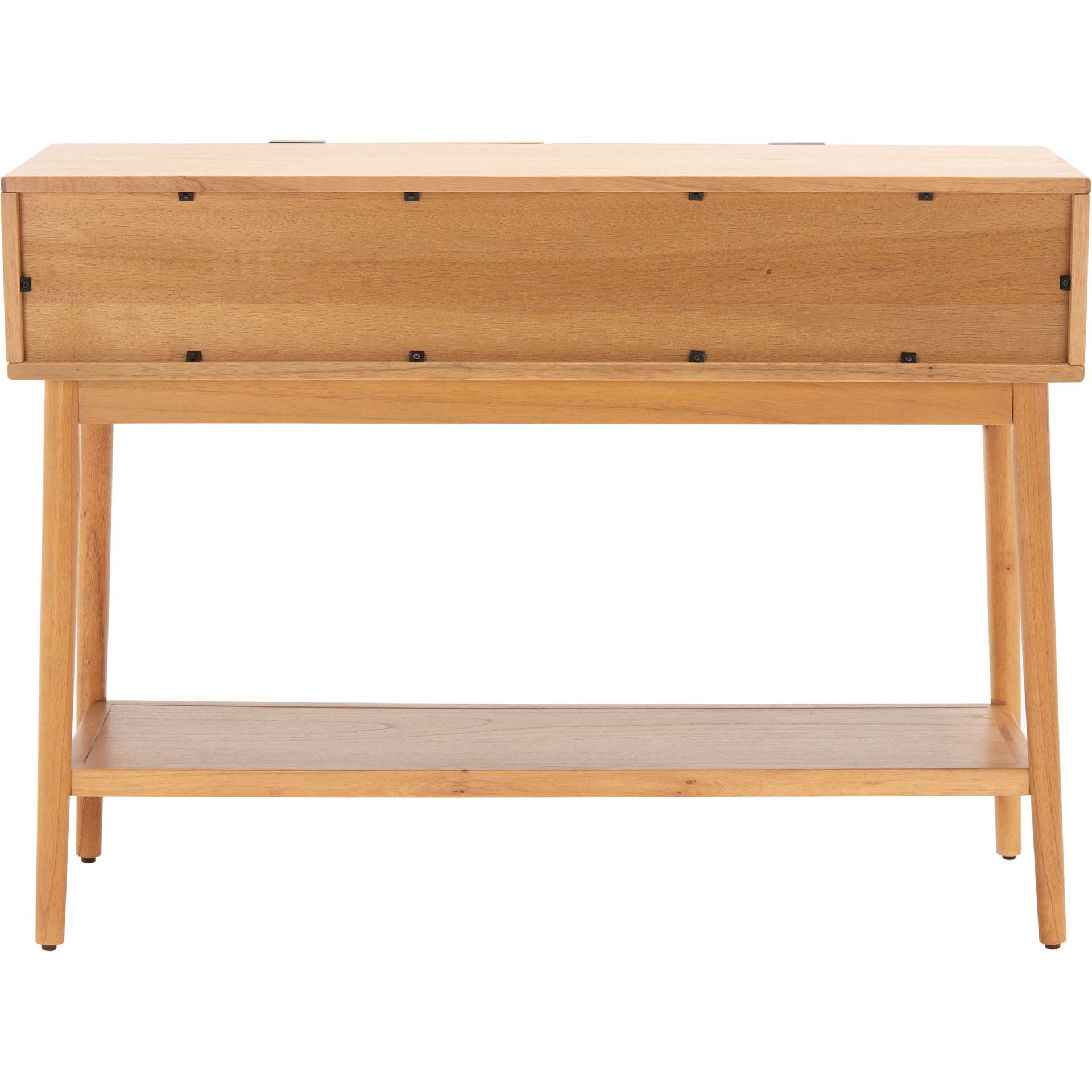 Badgley 2 Drawer Rattan Console Table Natural - Image 3