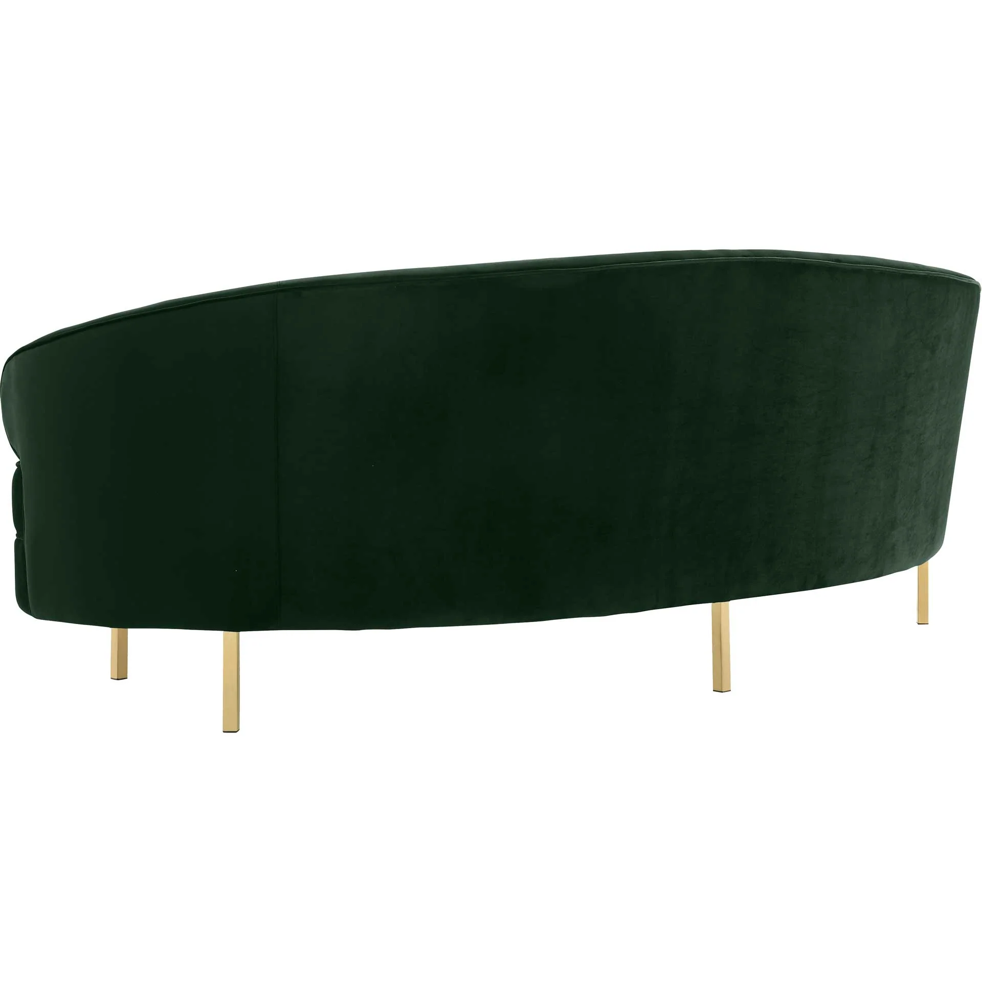 Bagneux Velvet Sofa Green - Image 3