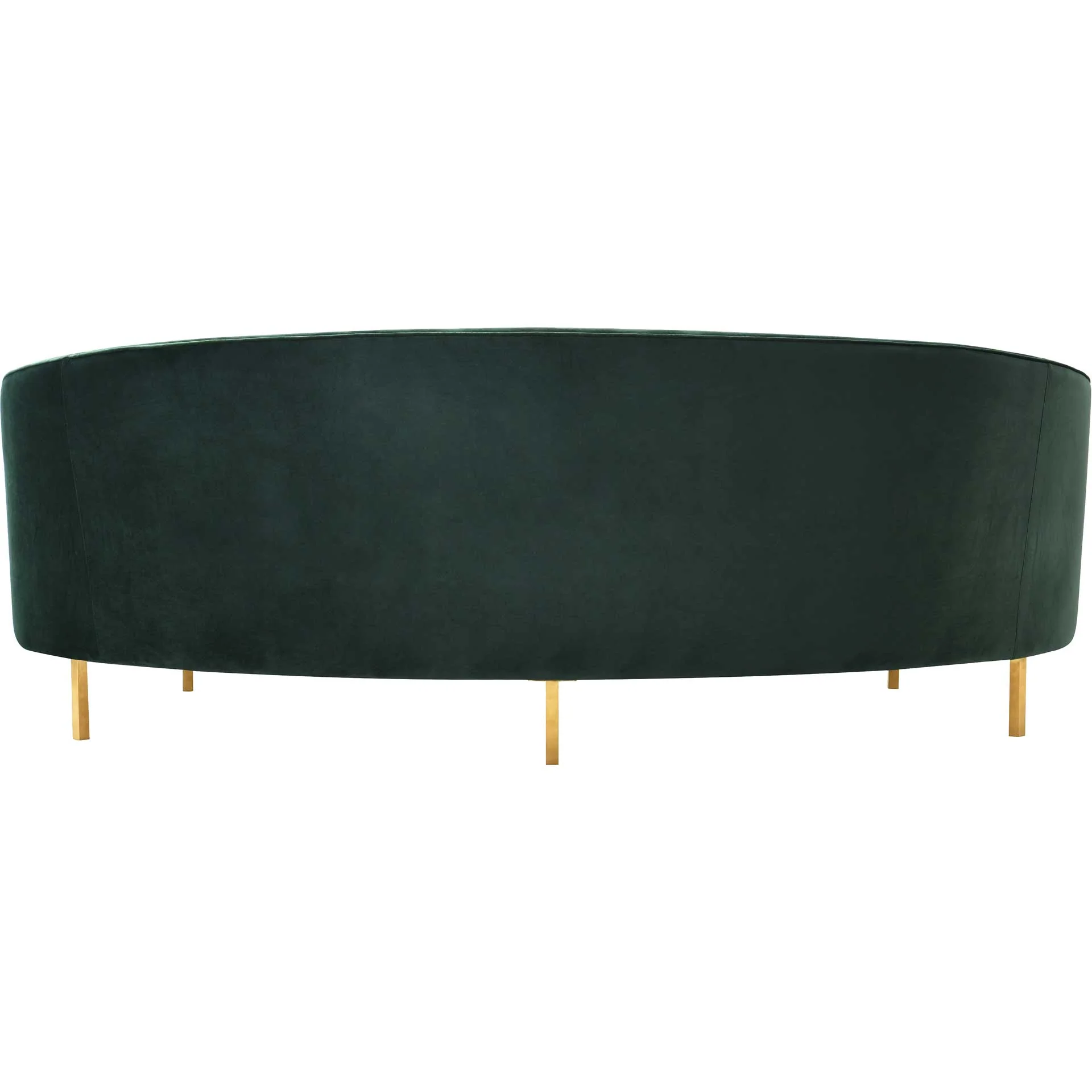Bagneux Velvet Sofa Green - Image 4