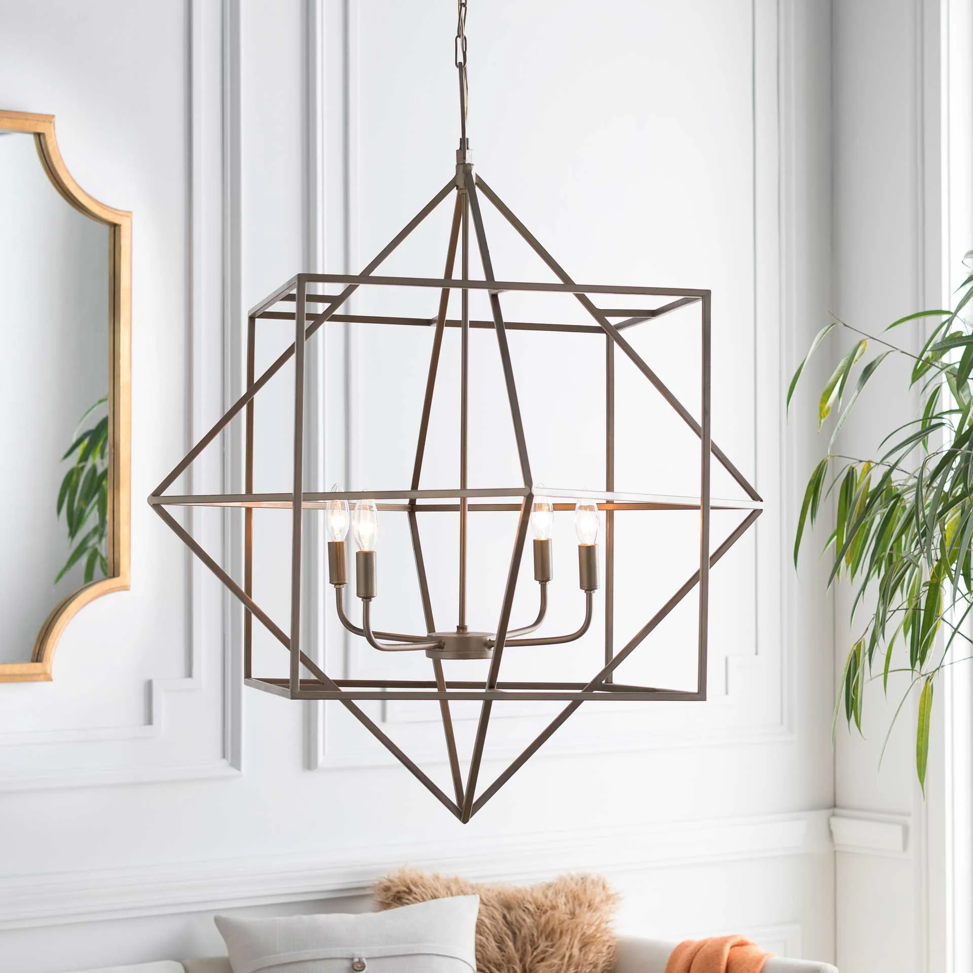 Bailee Ceiling Lamp Brass - Image 3