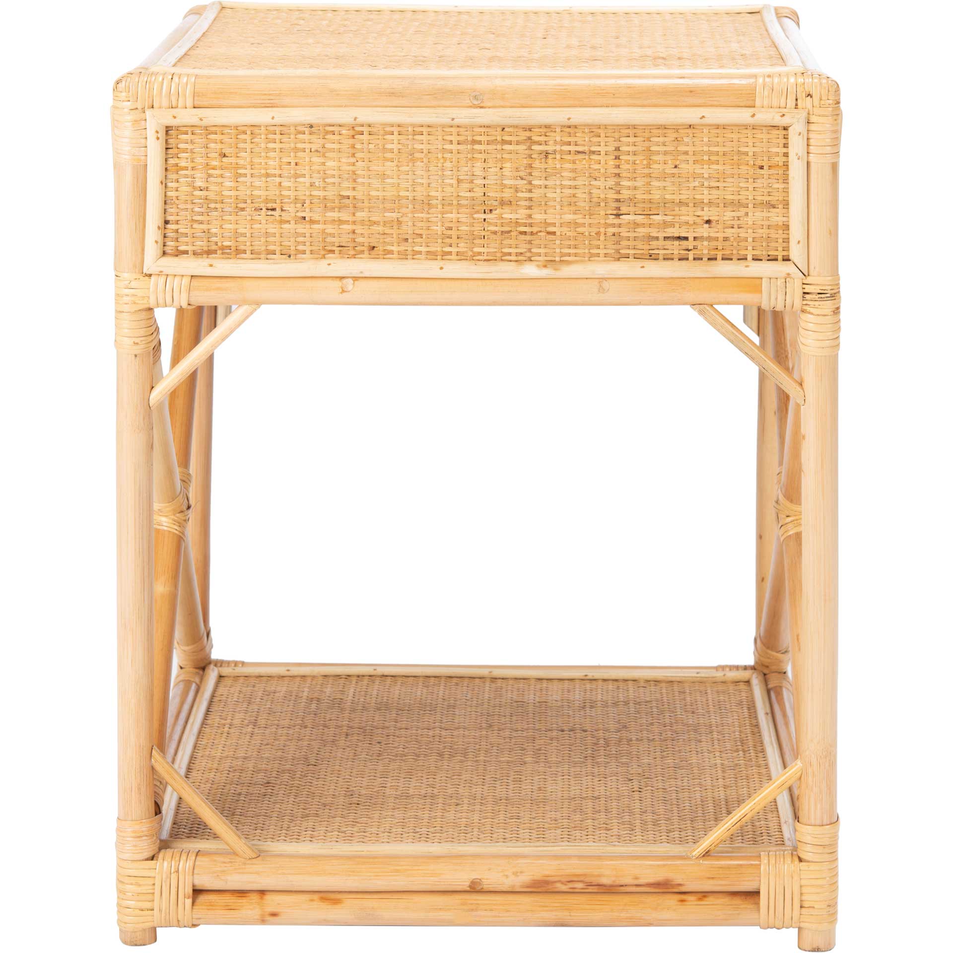 Bain 1 Drawer 1 Shelf Nightstand Natural - Image 4