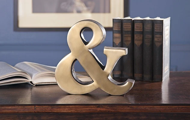 Bains Kushnick Aluminum Ampersand - Image 2
