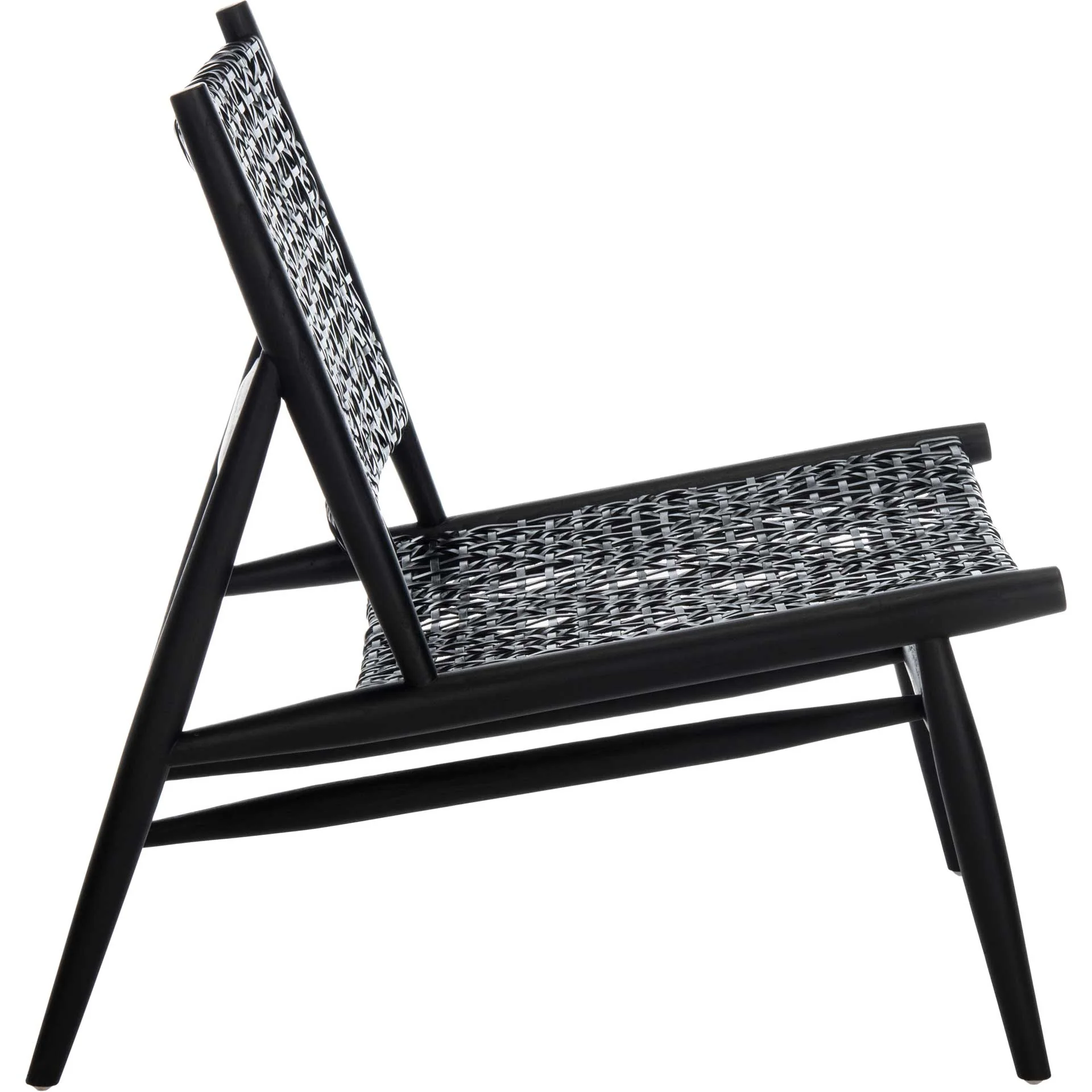 Baize Accent Chair Black - Image 3