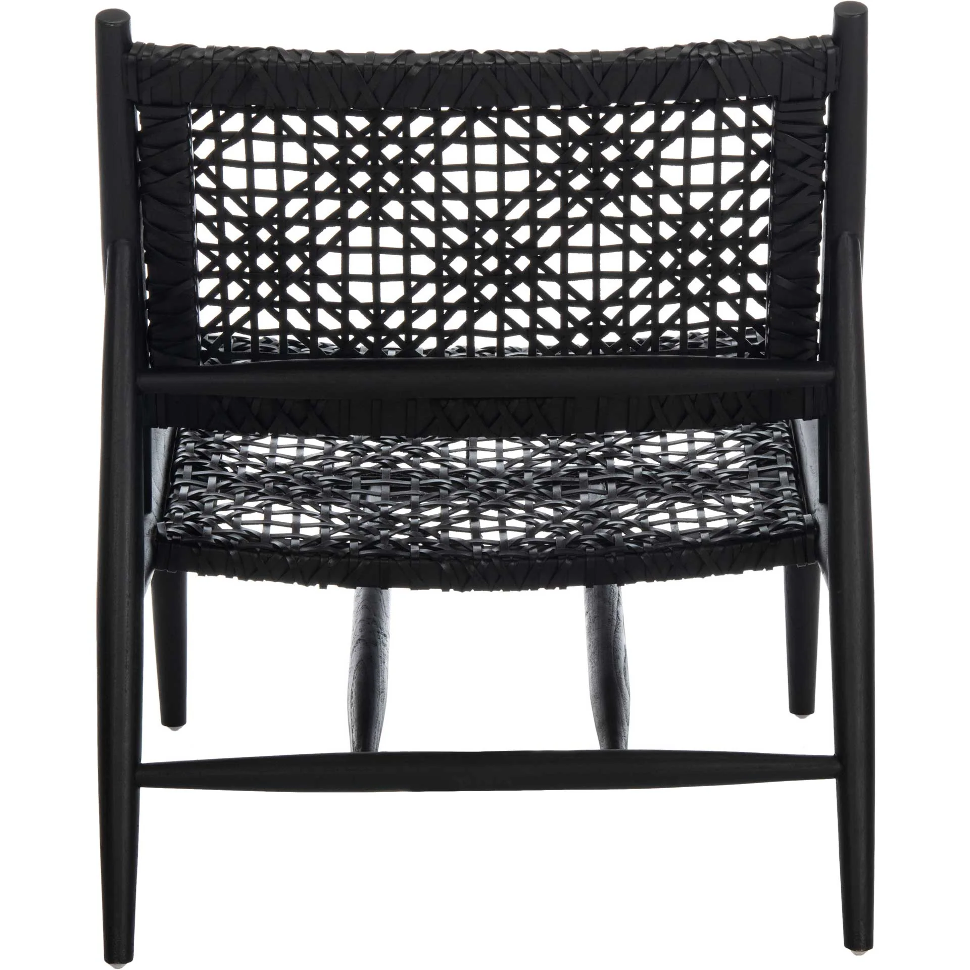 Baize Accent Chair Black - Image 4