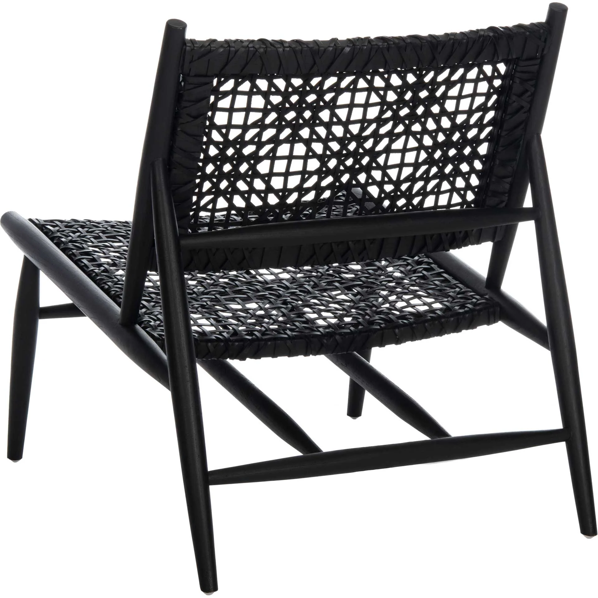 Baize Accent Chair Black - Image 5