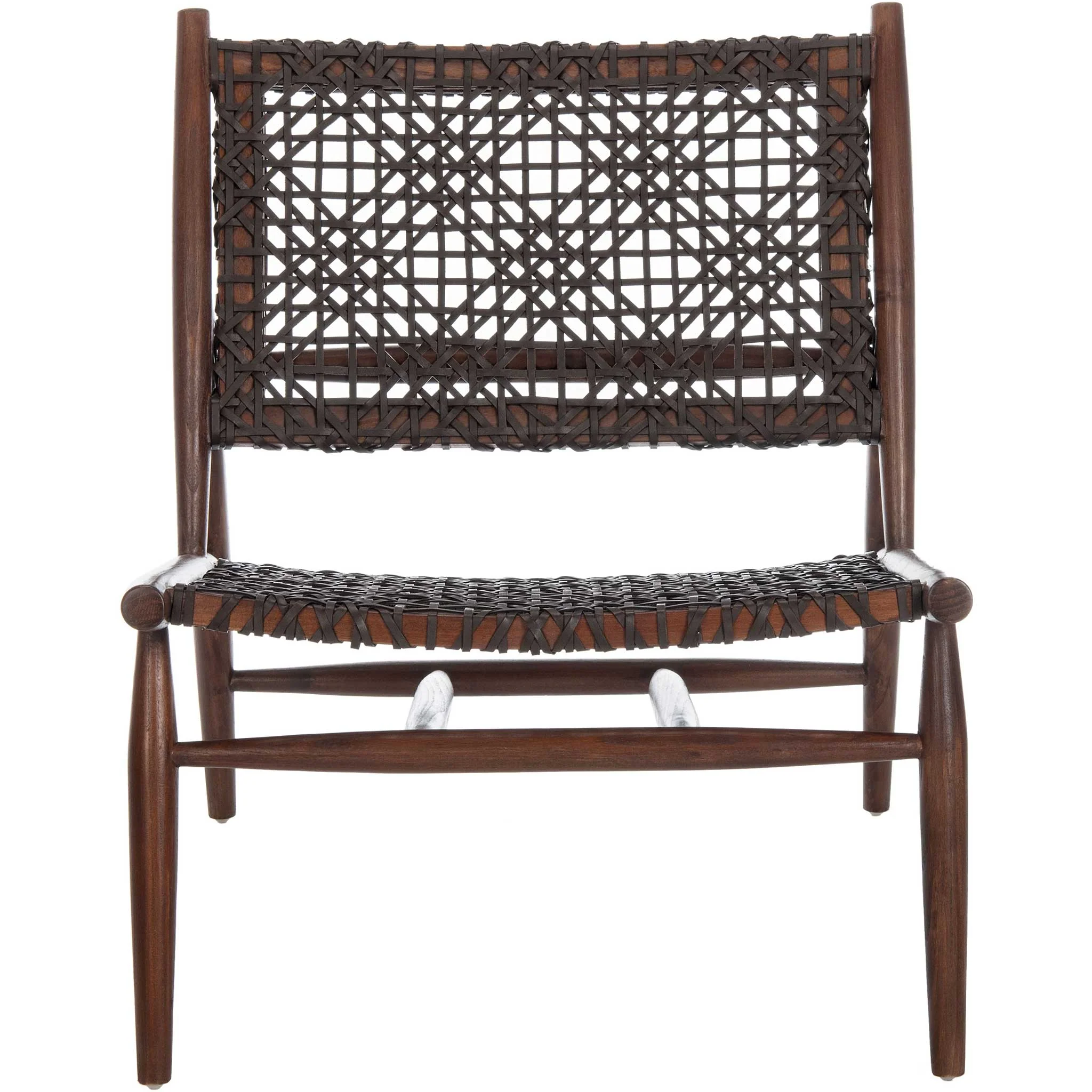 Baize Accent Chair Brown - Image 2
