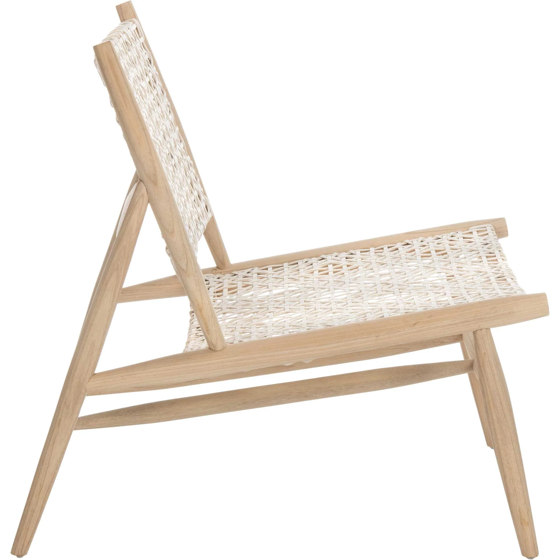 Baize Accent Chair Natural/Brown - Image 3