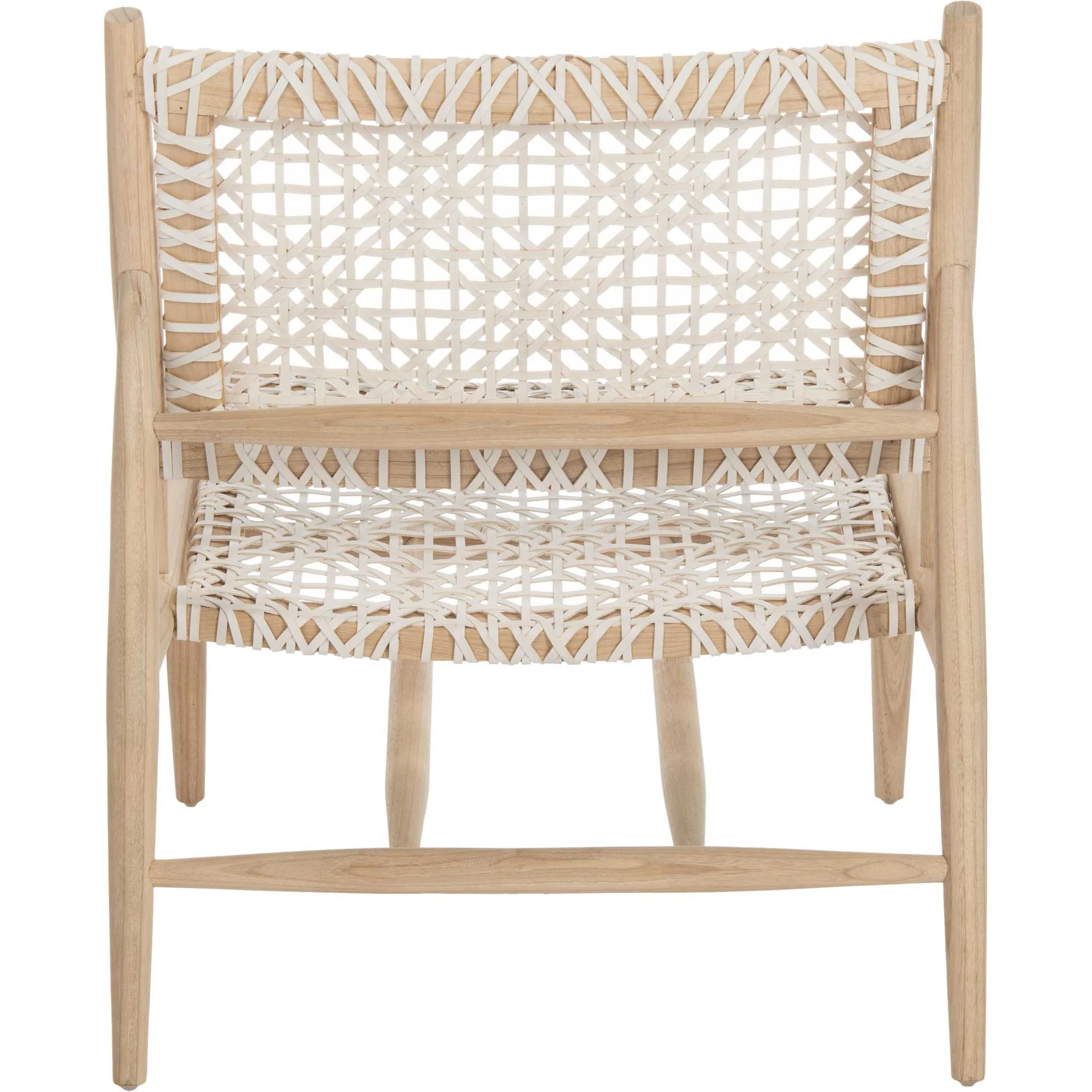 Baize Accent Chair Natural/Brown - Image 4