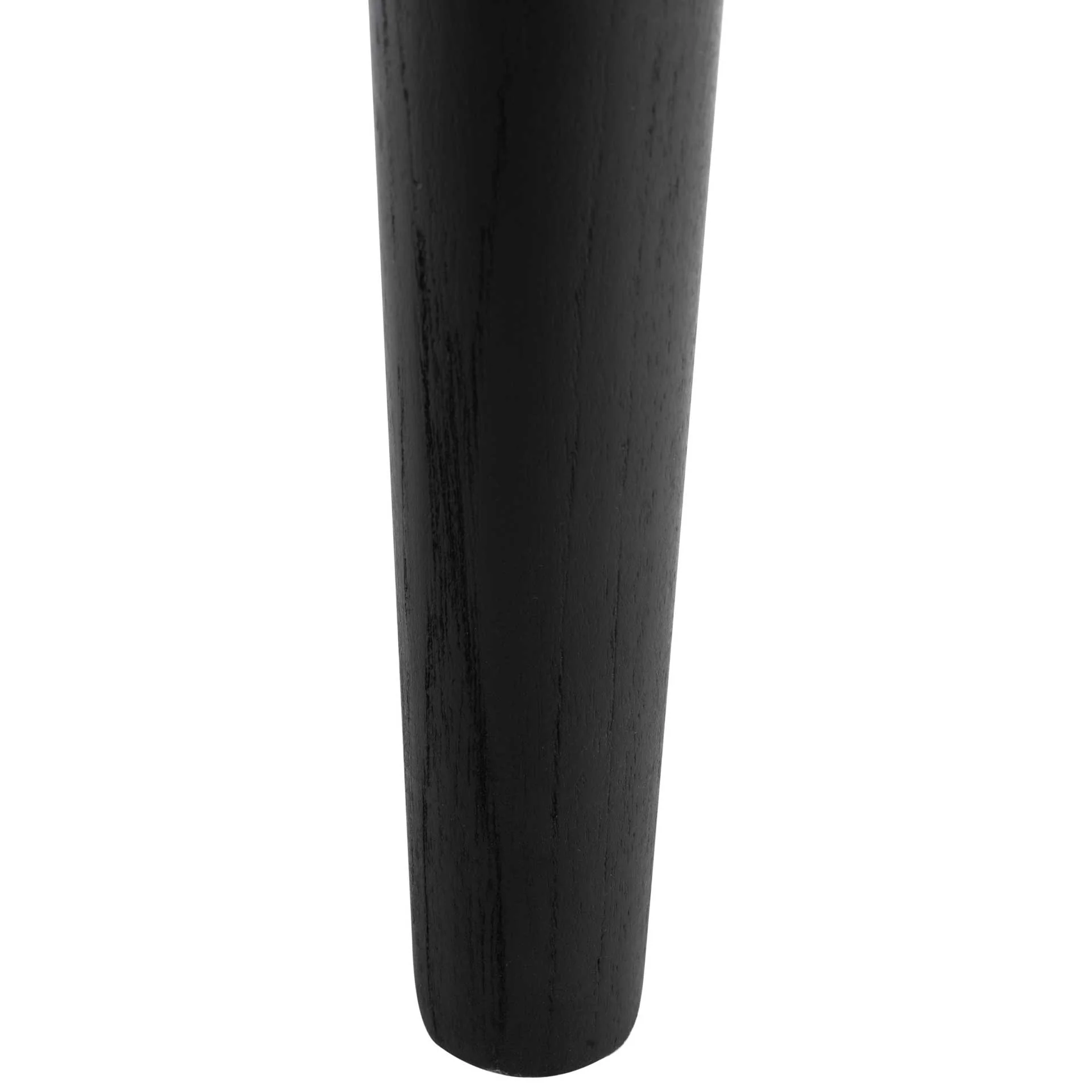 Baize Leather Weave Bench Black/Black - Image 6