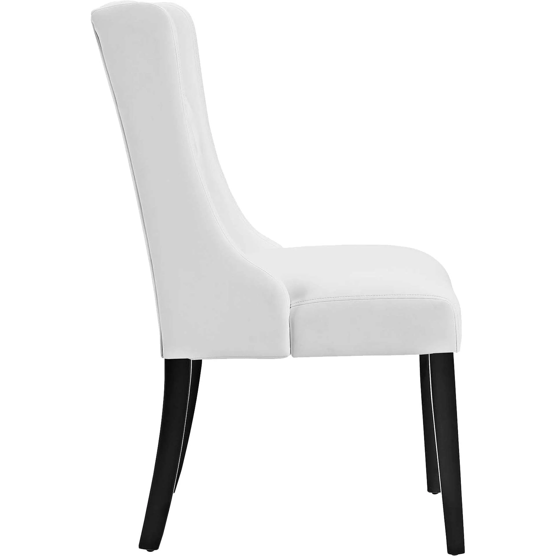 Baker Vinyl Dining Chair White - Image 2