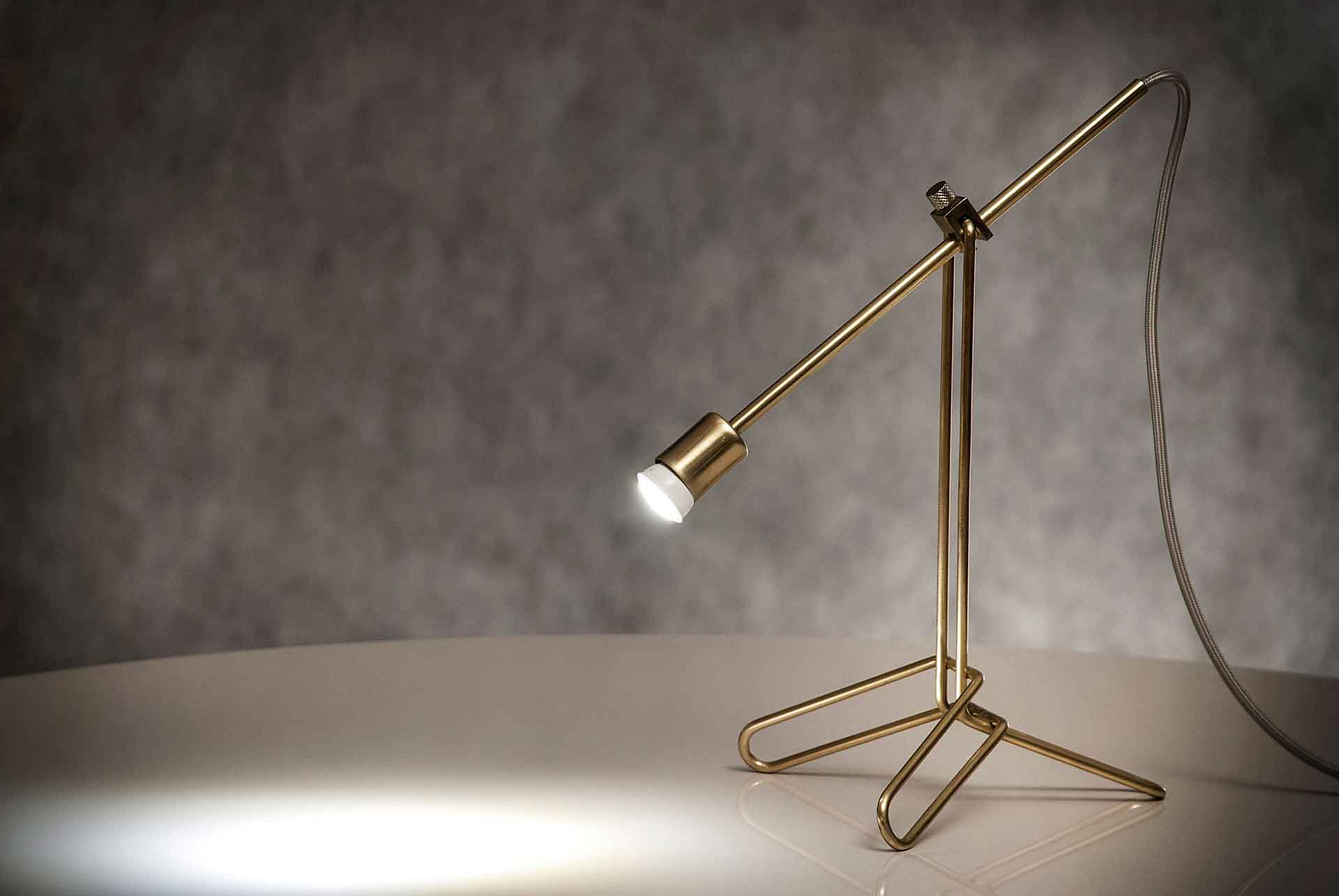 Balfour Table Lamp Brass - Image 2
