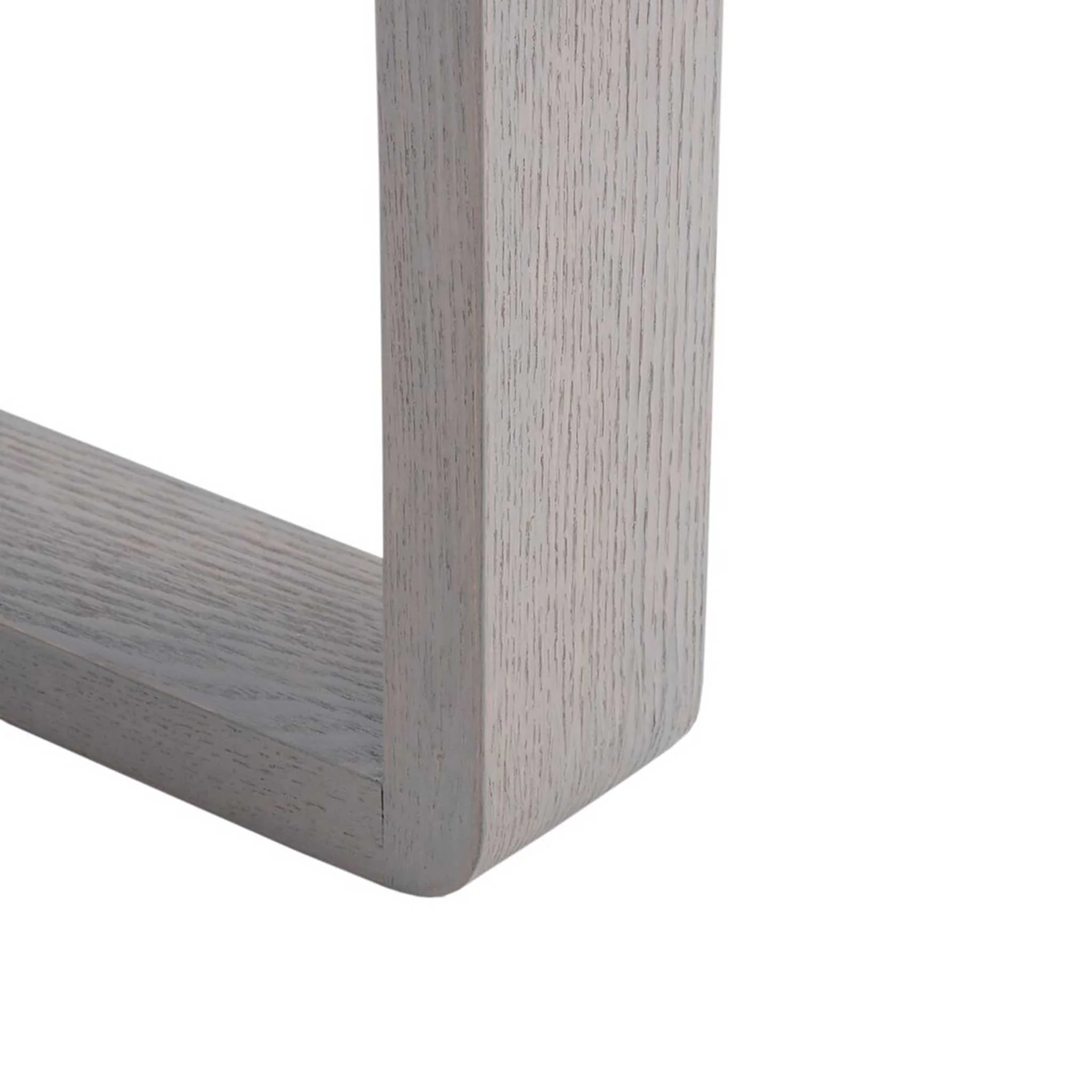 Balin Lacquer Console Table White/Gray - Image 6