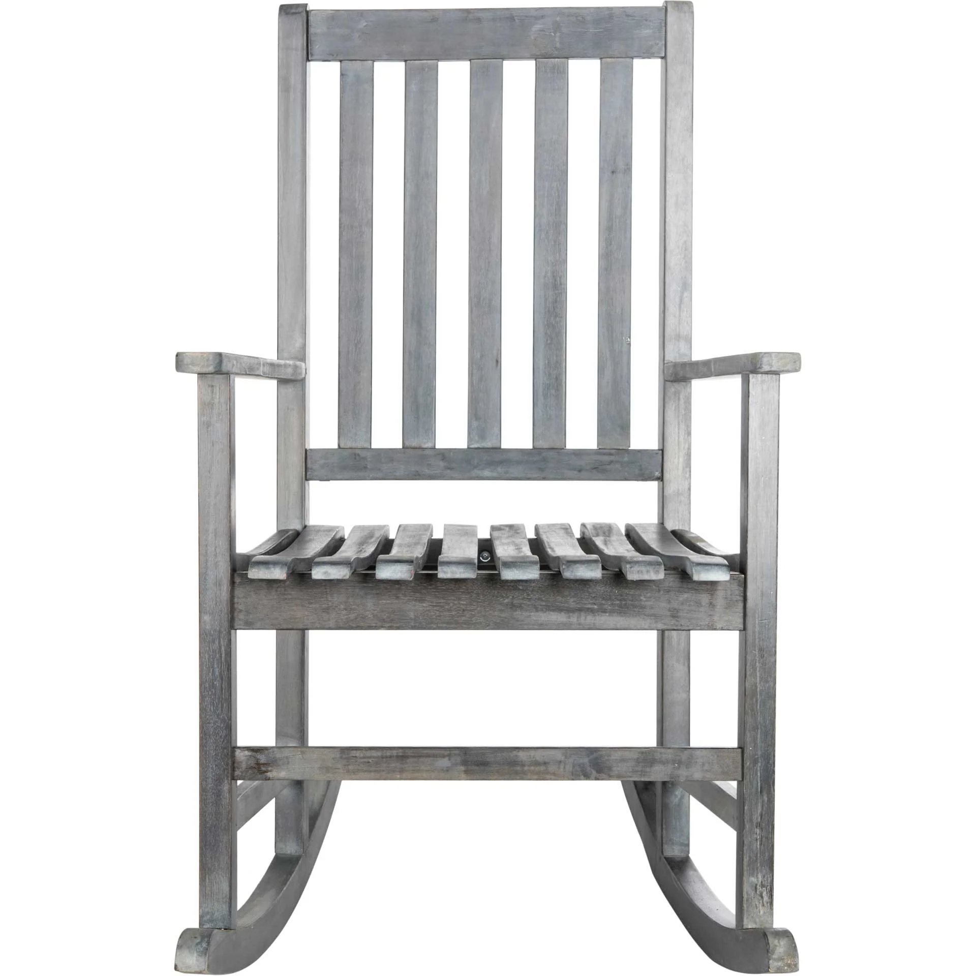 Bamboo Rocking Chair Ash Gray - Image 2