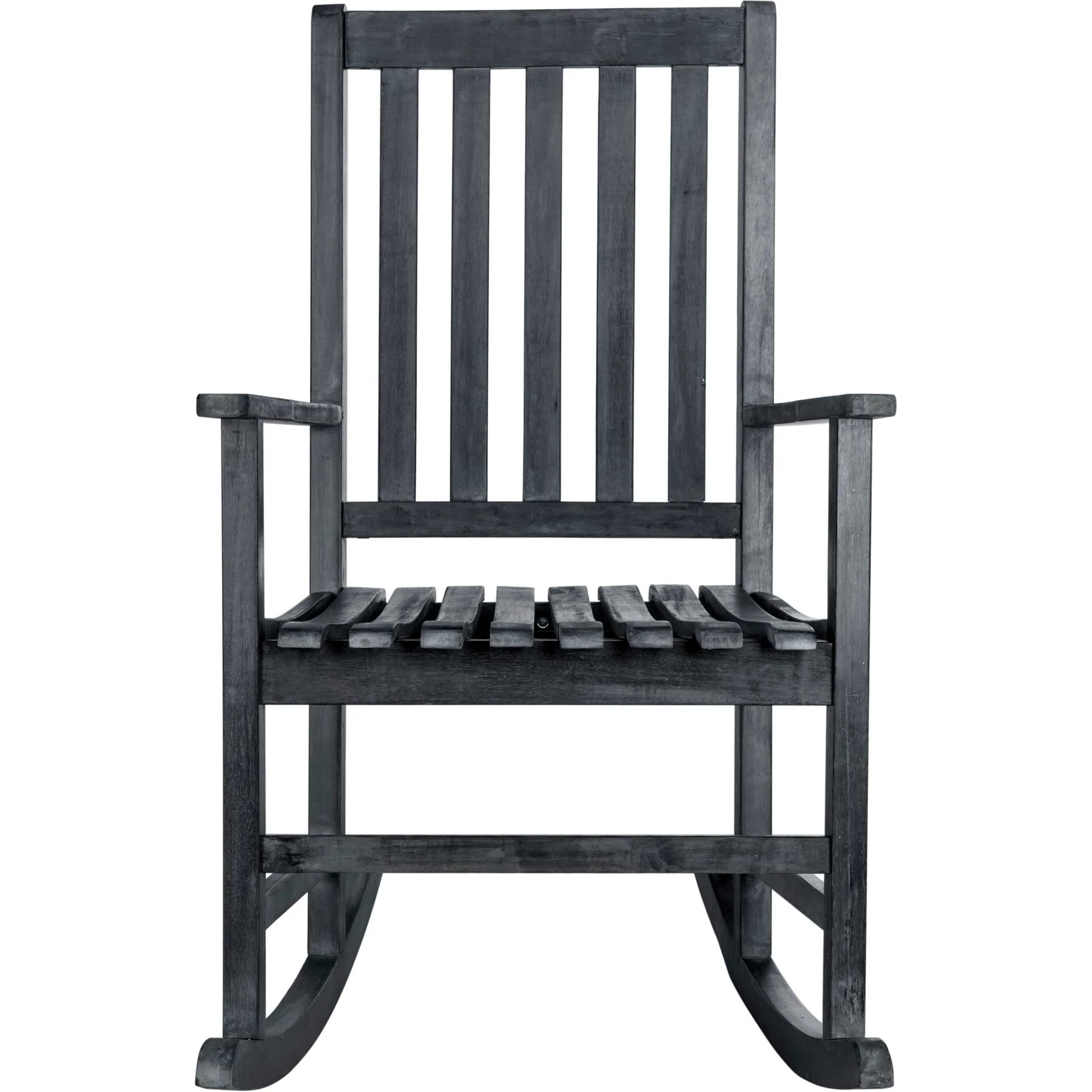 Bamboo Rocking Chair Dark Slate Gray - Image 2