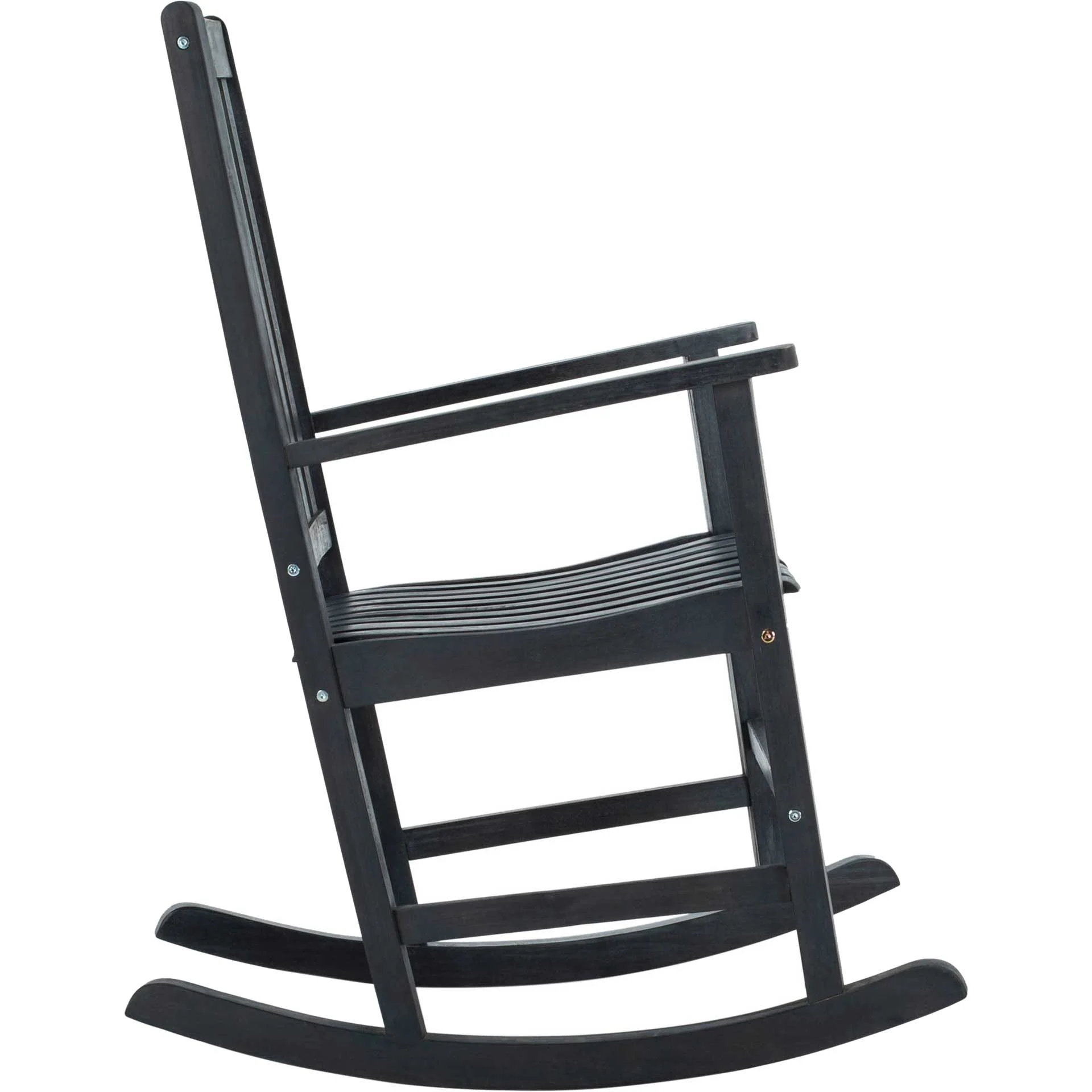 Bamboo Rocking Chair Dark Slate Gray - Image 3