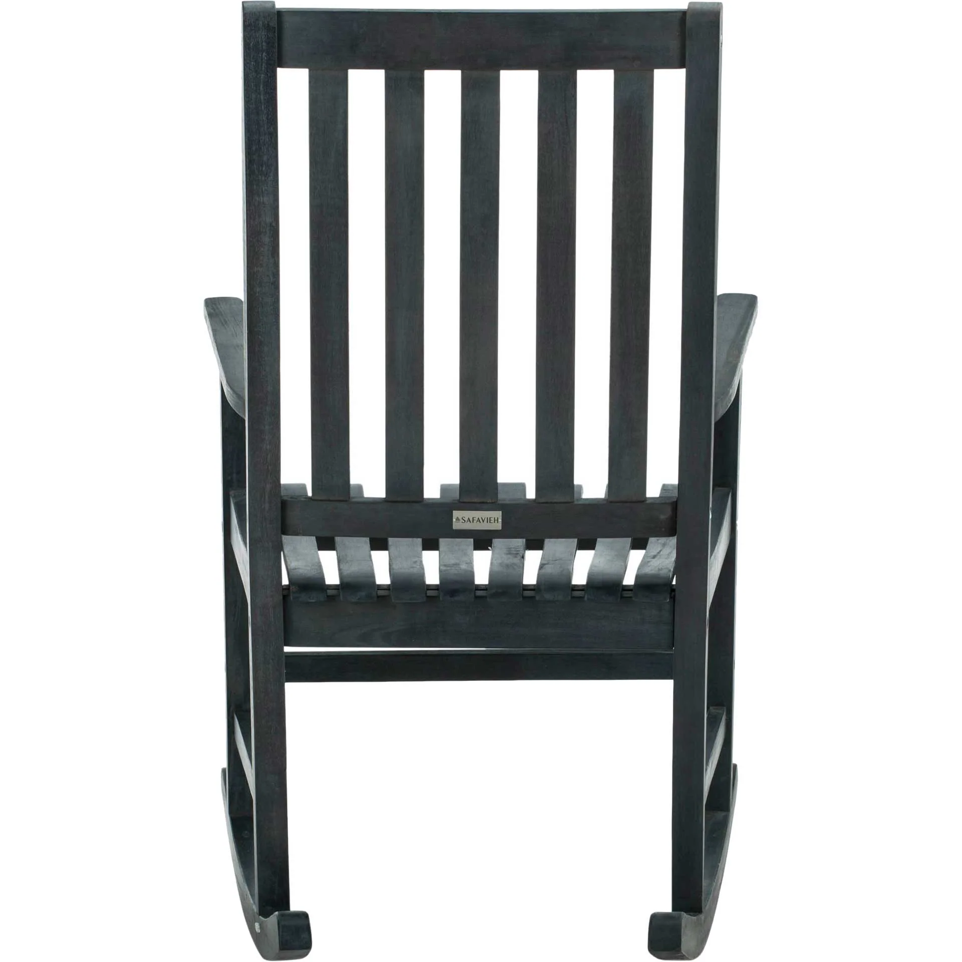 Bamboo Rocking Chair Dark Slate Gray - Image 4