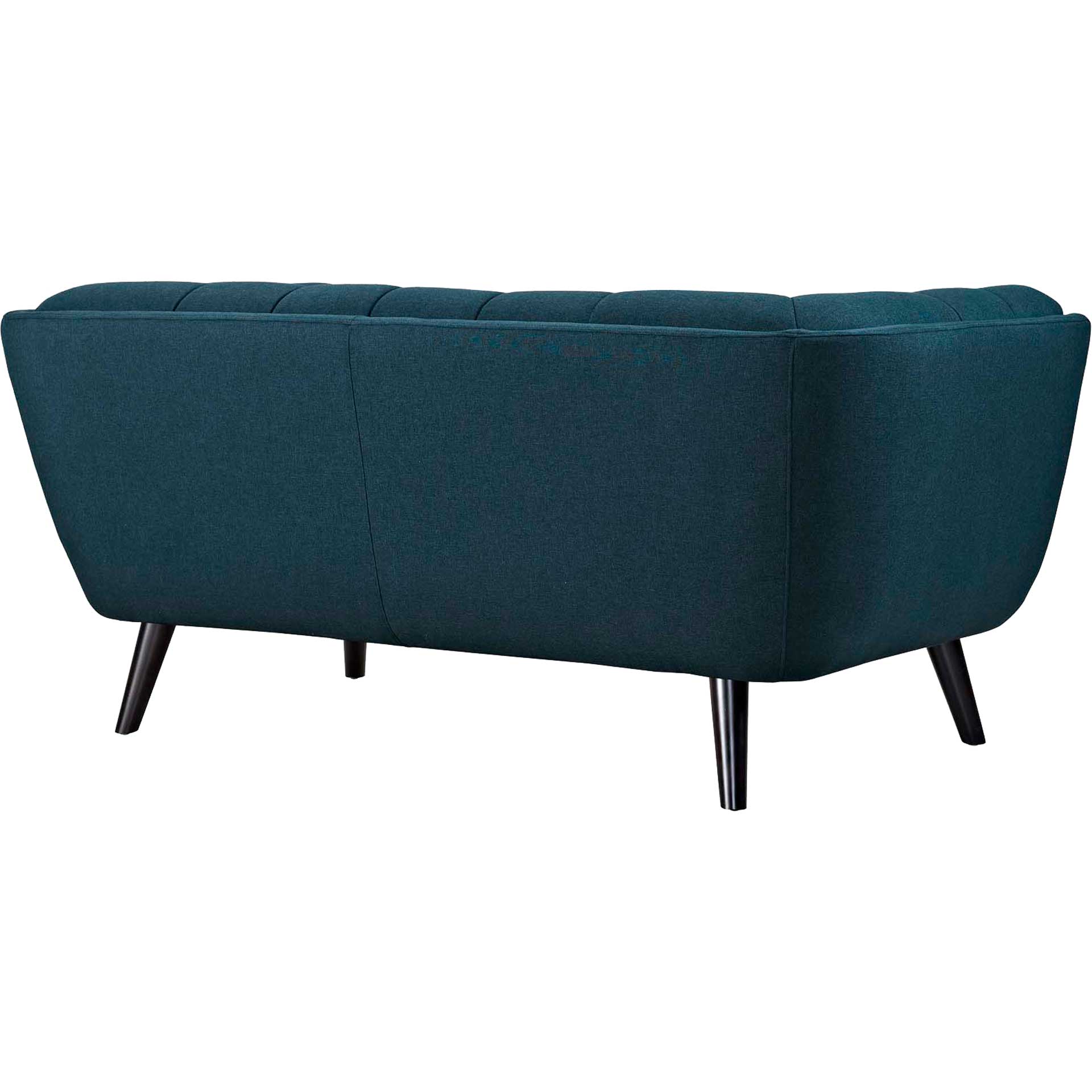 Banister Upholstered Fabric Loveseat Blue - Image 3