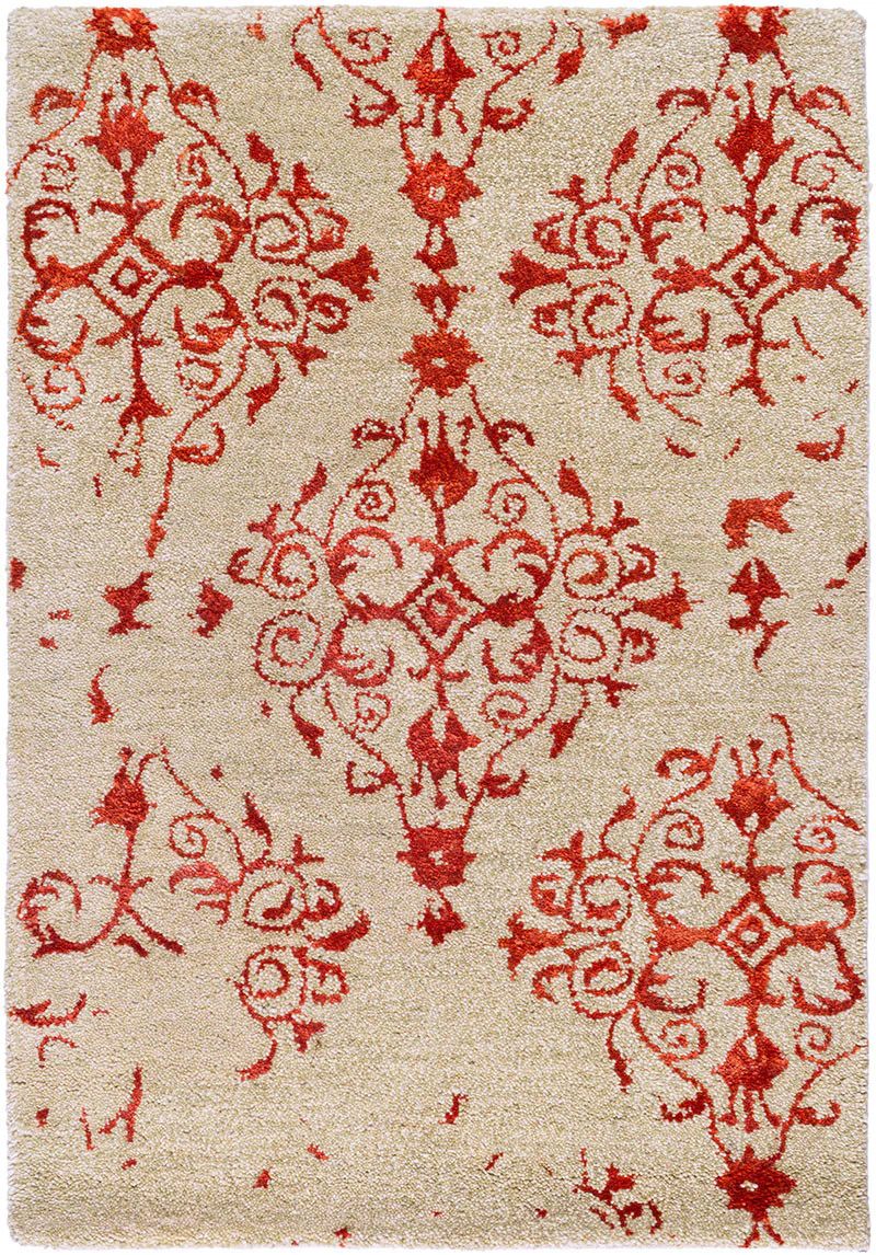 Banshee Cherry/Beige Area Rug - Image 3