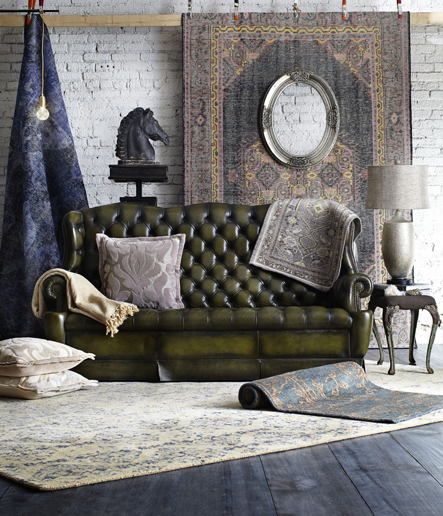 Banshee Cobalt/Beige Area Rug - Image 6