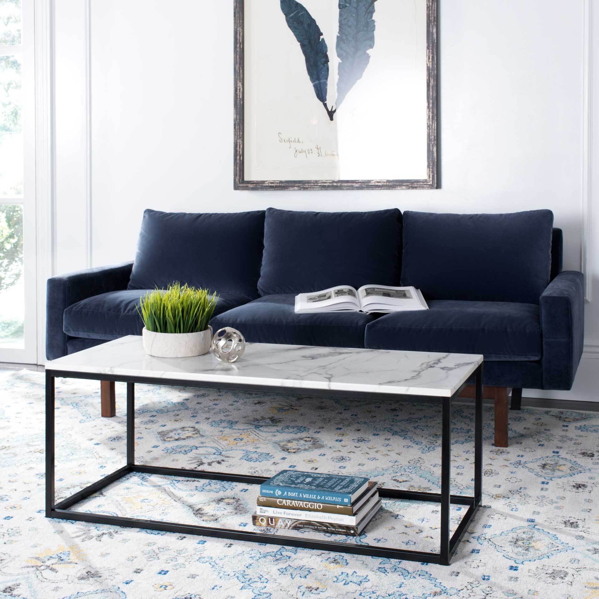 Barbara Coffee Table White/Gray - Image 5