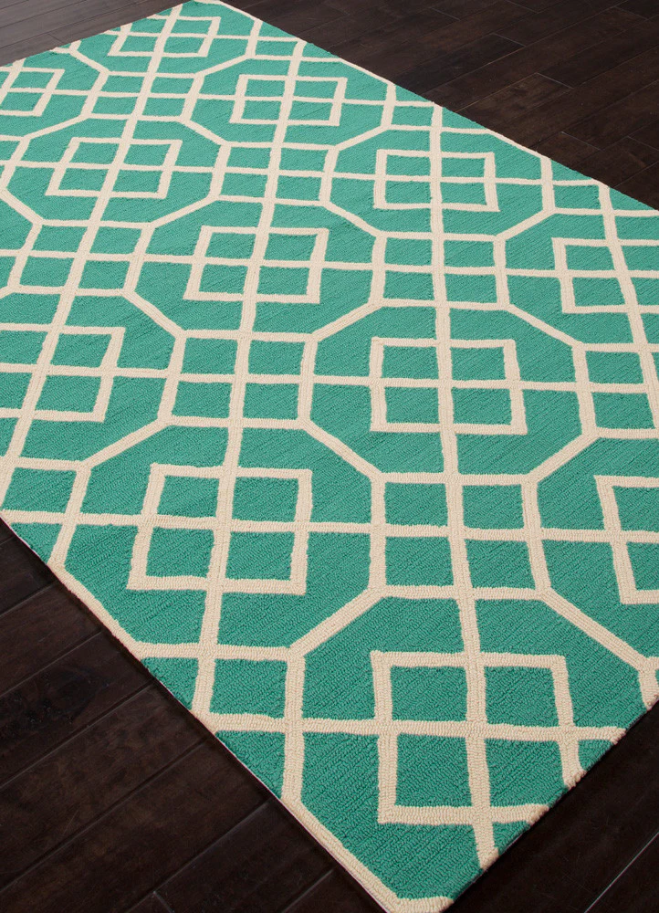 Barcelona Belvedere Green/White Area Rug - Image 2