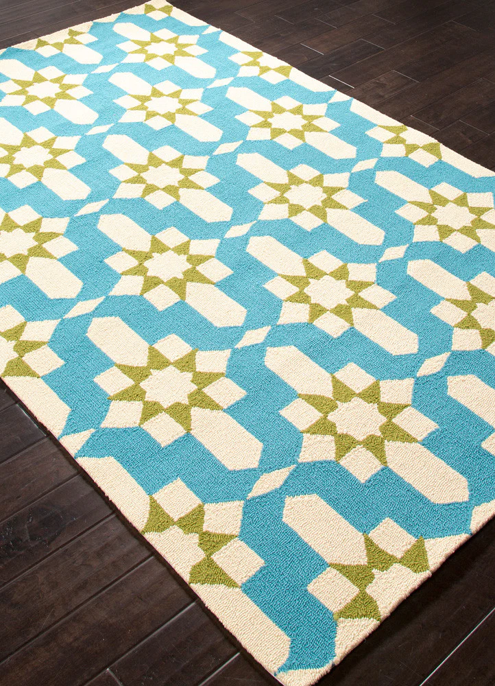 Barcelona Moravian Blue Area Rug - Image 2