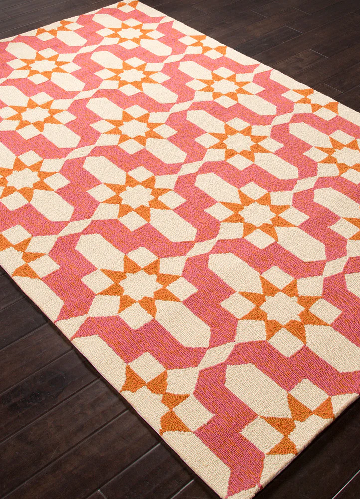 Barcelona Moravian Pink Area Rug - Image 2