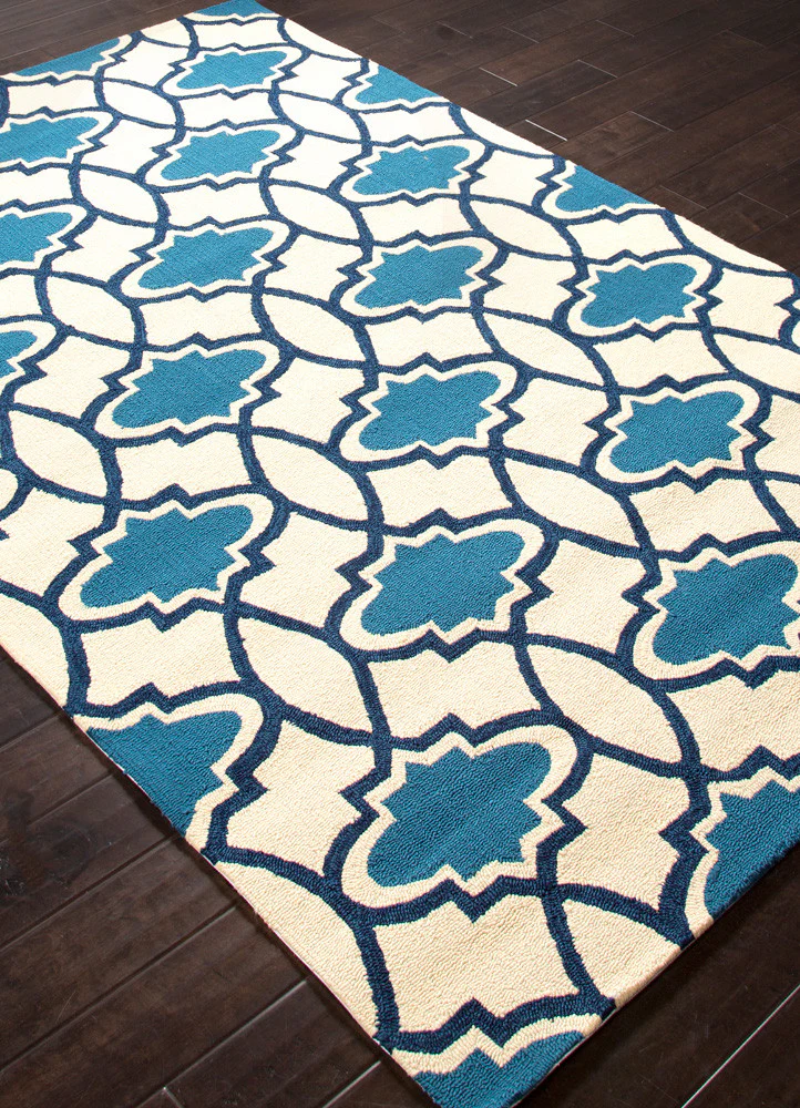 Barcelona Moresque Blue Area Rug - Image 2