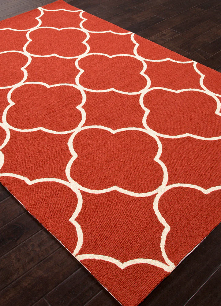 Barcelona Sparten Red/White Area Rug - Image 2