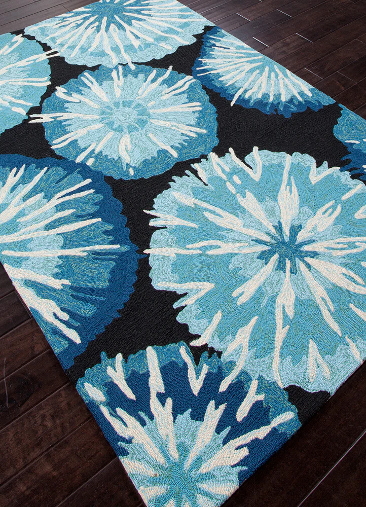 Barcelona Starburst Indigo Area Rug - Image 2