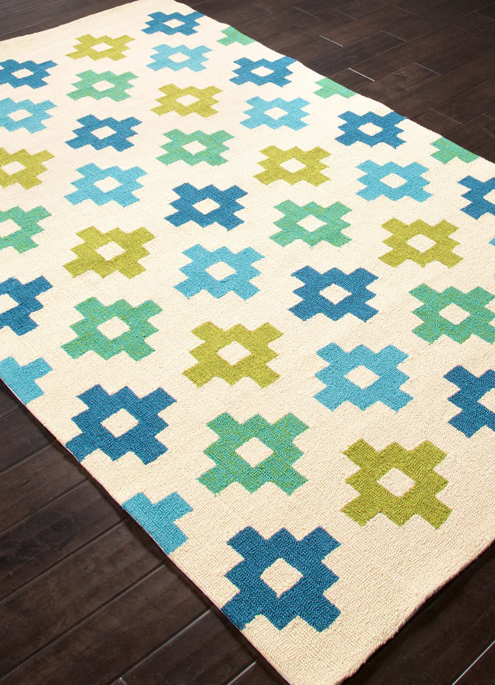 Barcelona Tile Work Beige Area Rug - Image 2
