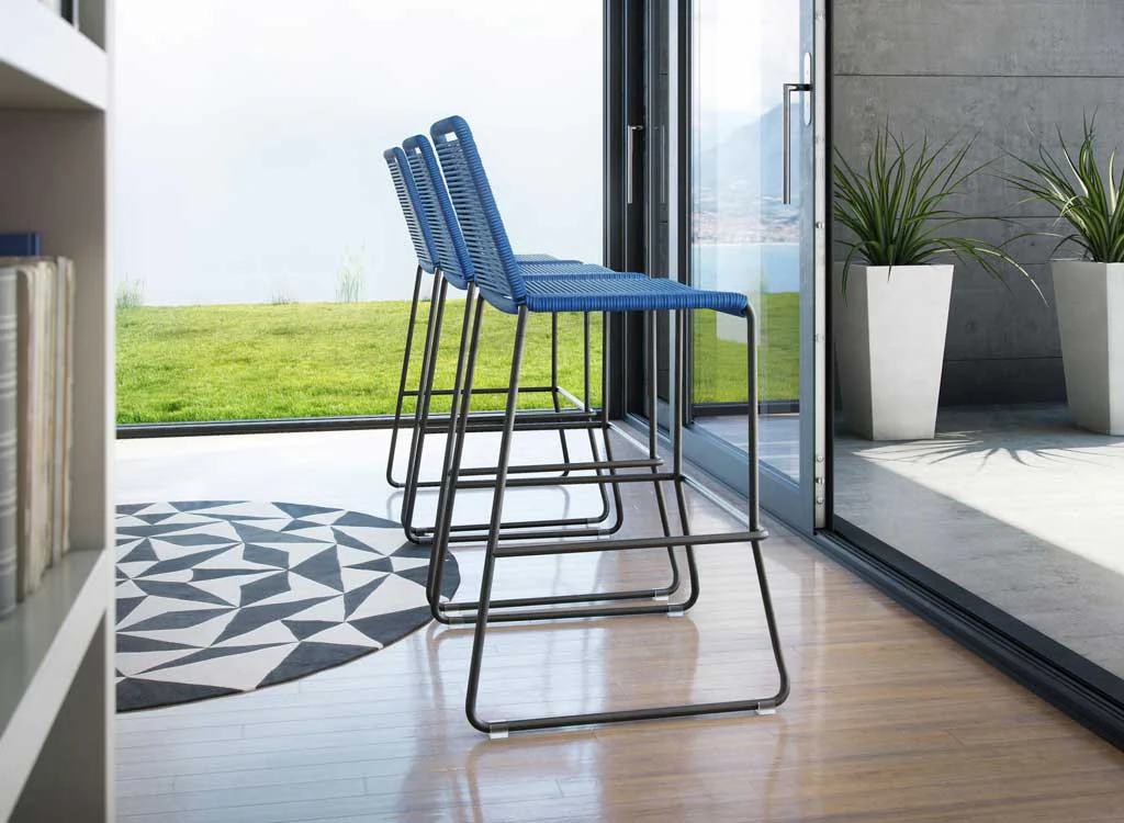 Barclay Barstool Chair Blue - Image 4