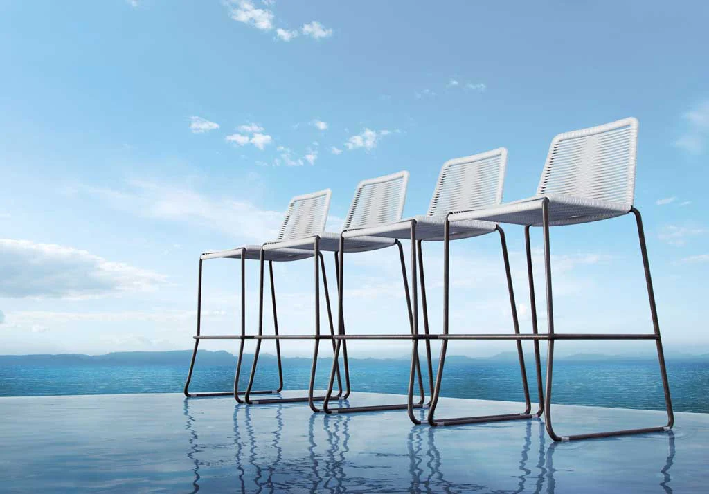 Barclay Barstool Chair White - Image 3