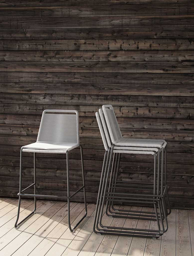 Barclay Barstool Chair White - Image 4